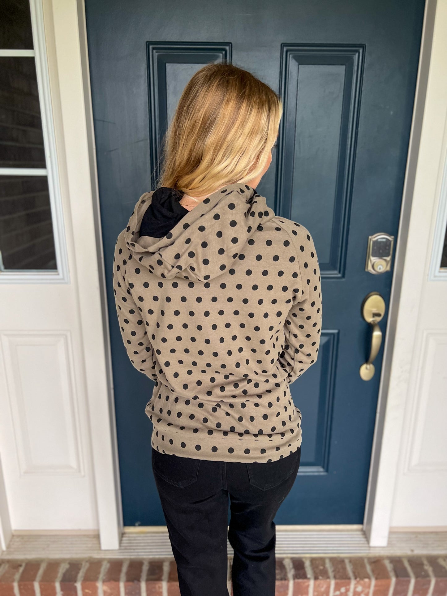 New! Ampersand Ave Midnight Kiss Doublehood Sweatshirt