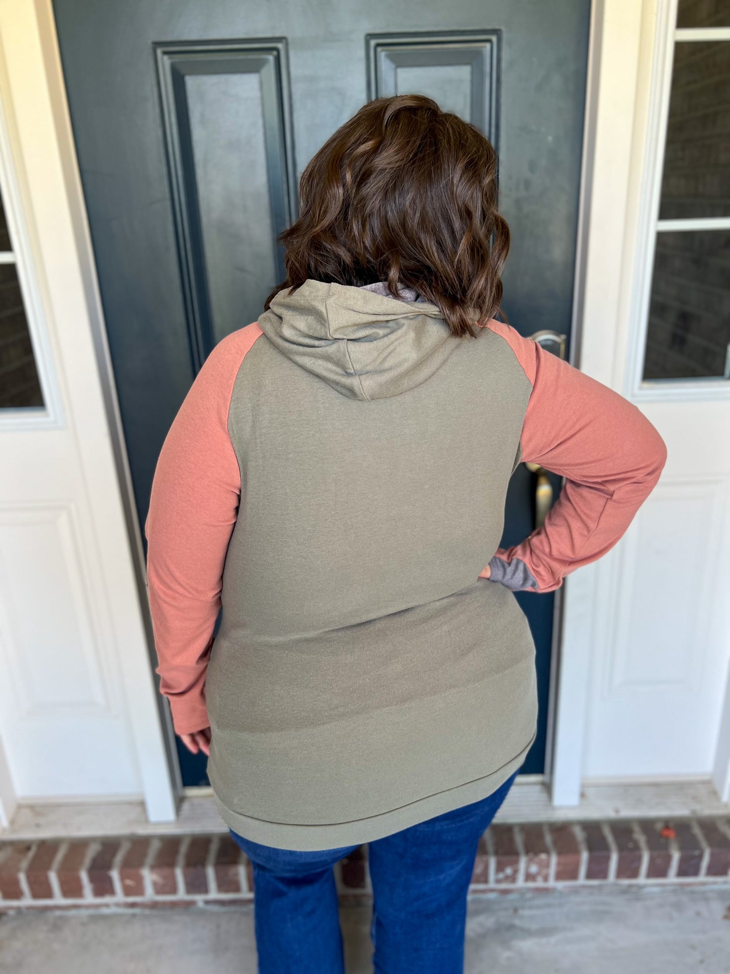 New! Ampersand Ave Note to Self Doublehood Sweatshirt
