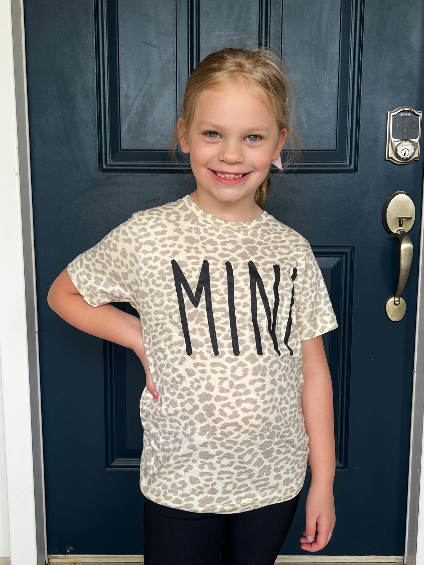 Mini Leopard Tee