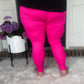 New! Hot Pink Magic Skinny Pants