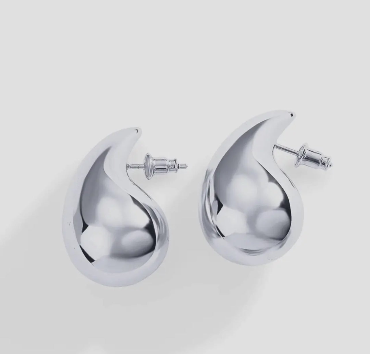 New! Teardrop Earrings - Gold or Silver