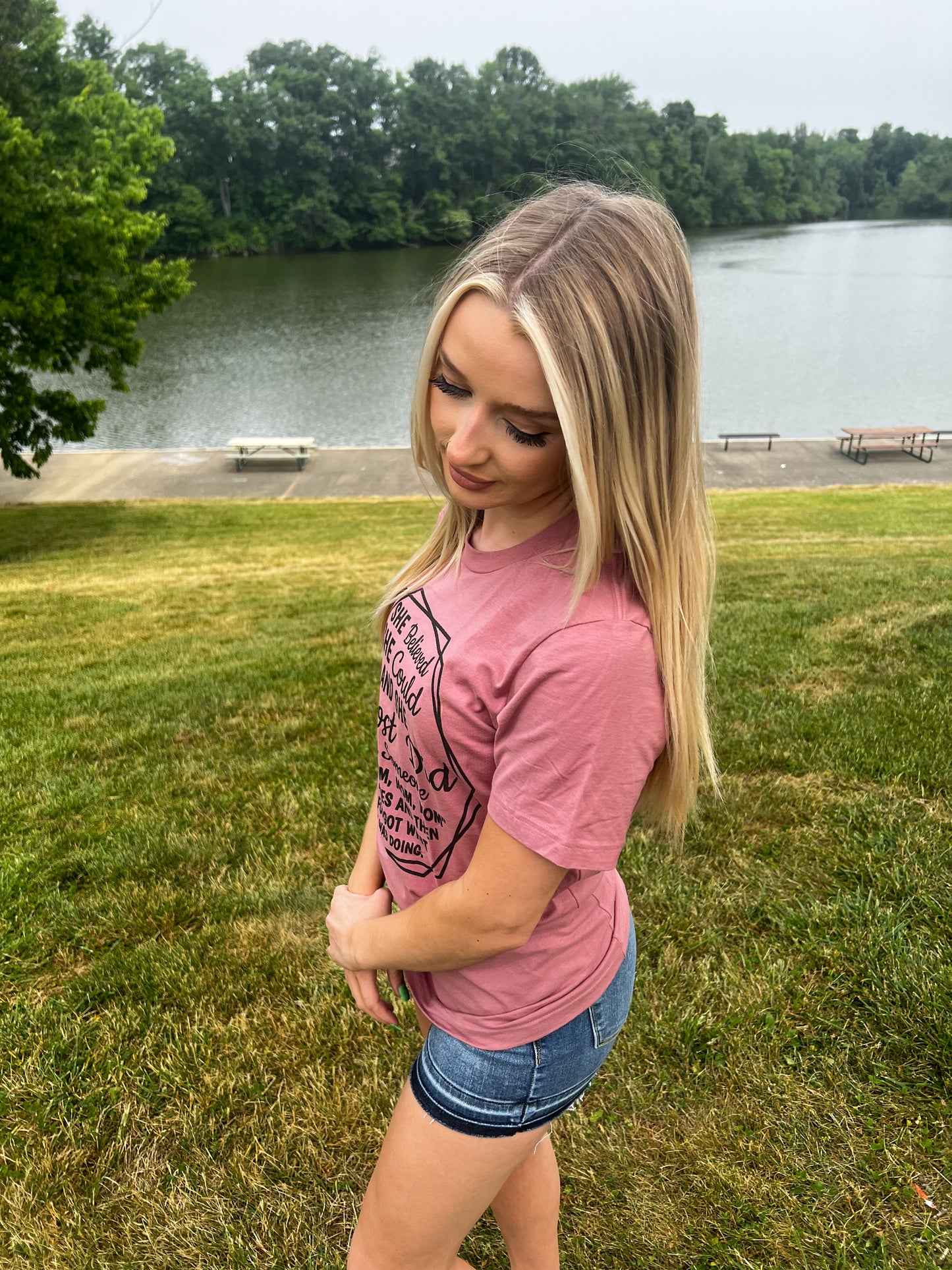 She Believed She Could and She Almost Did Tee
