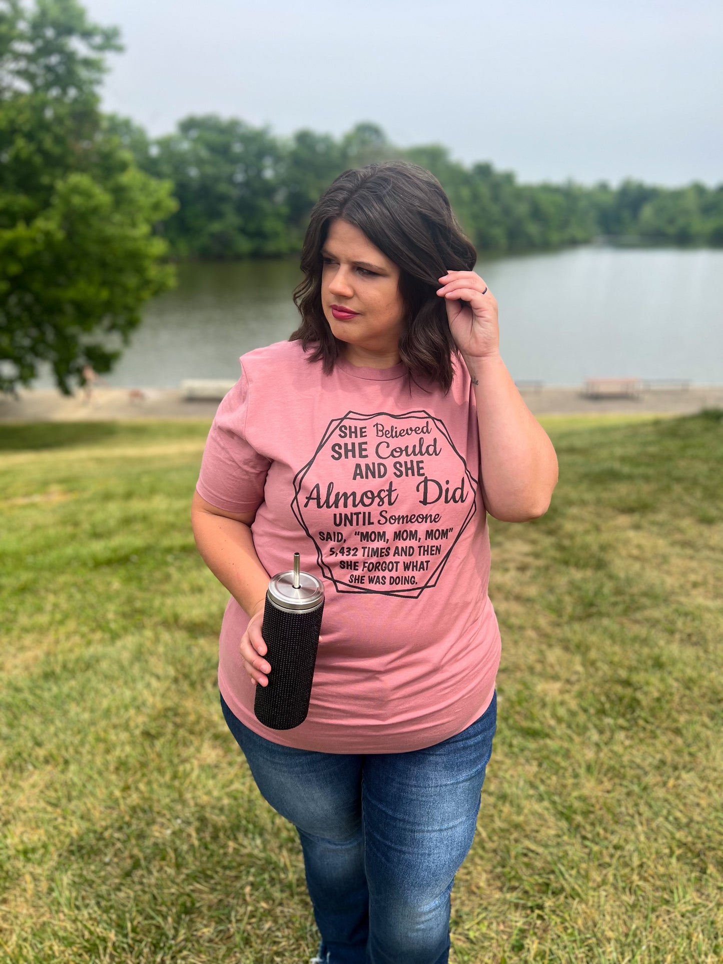 She Believed She Could and She Almost Did Tee