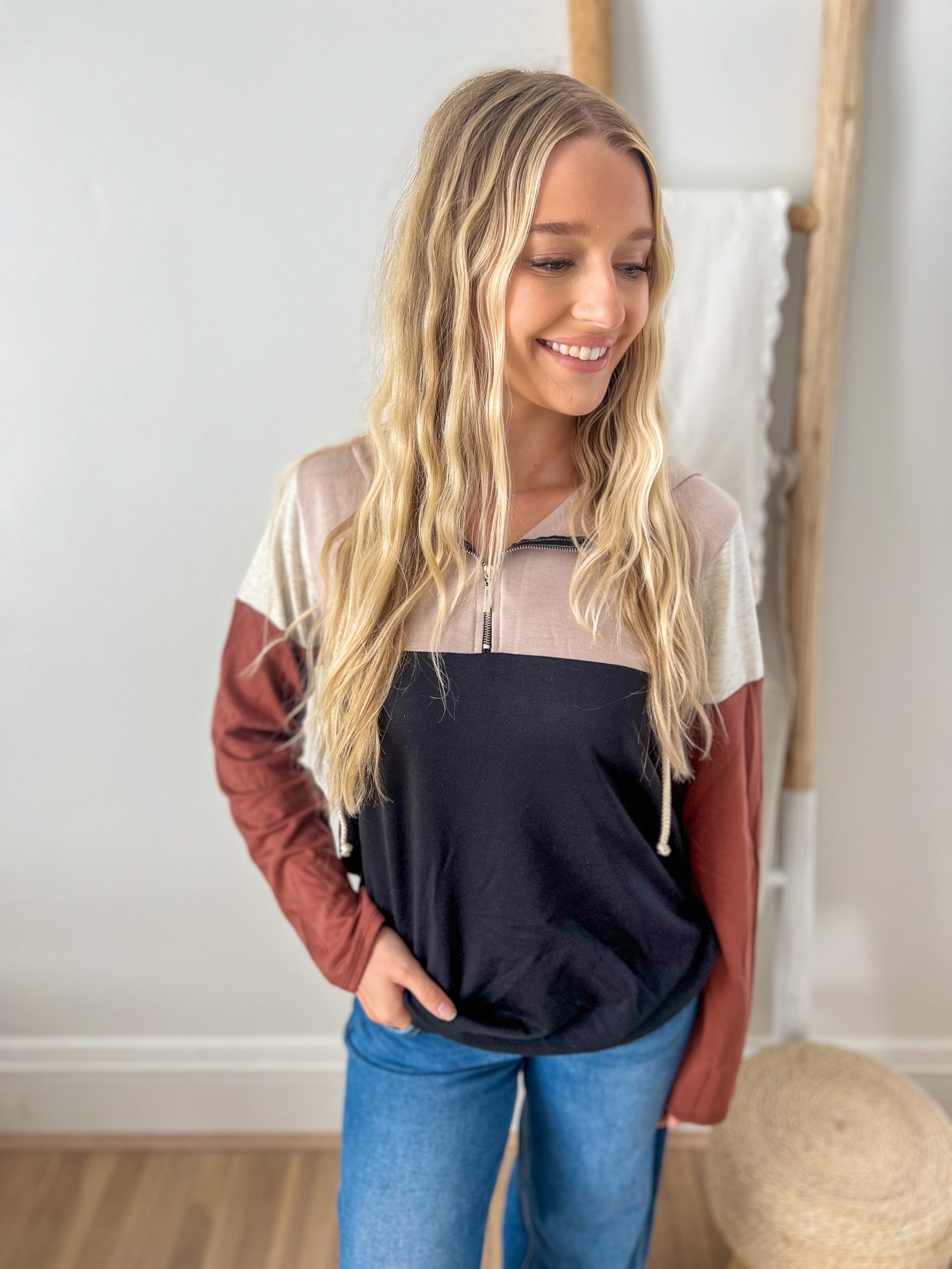 DOORBUSTER Anya Colorblock Hoodie