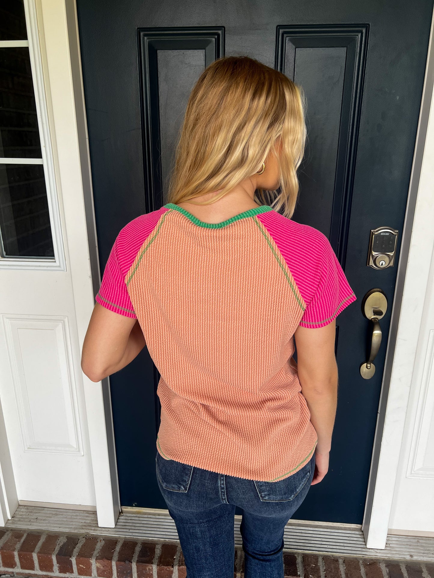 Watermelon Crush Coral Top