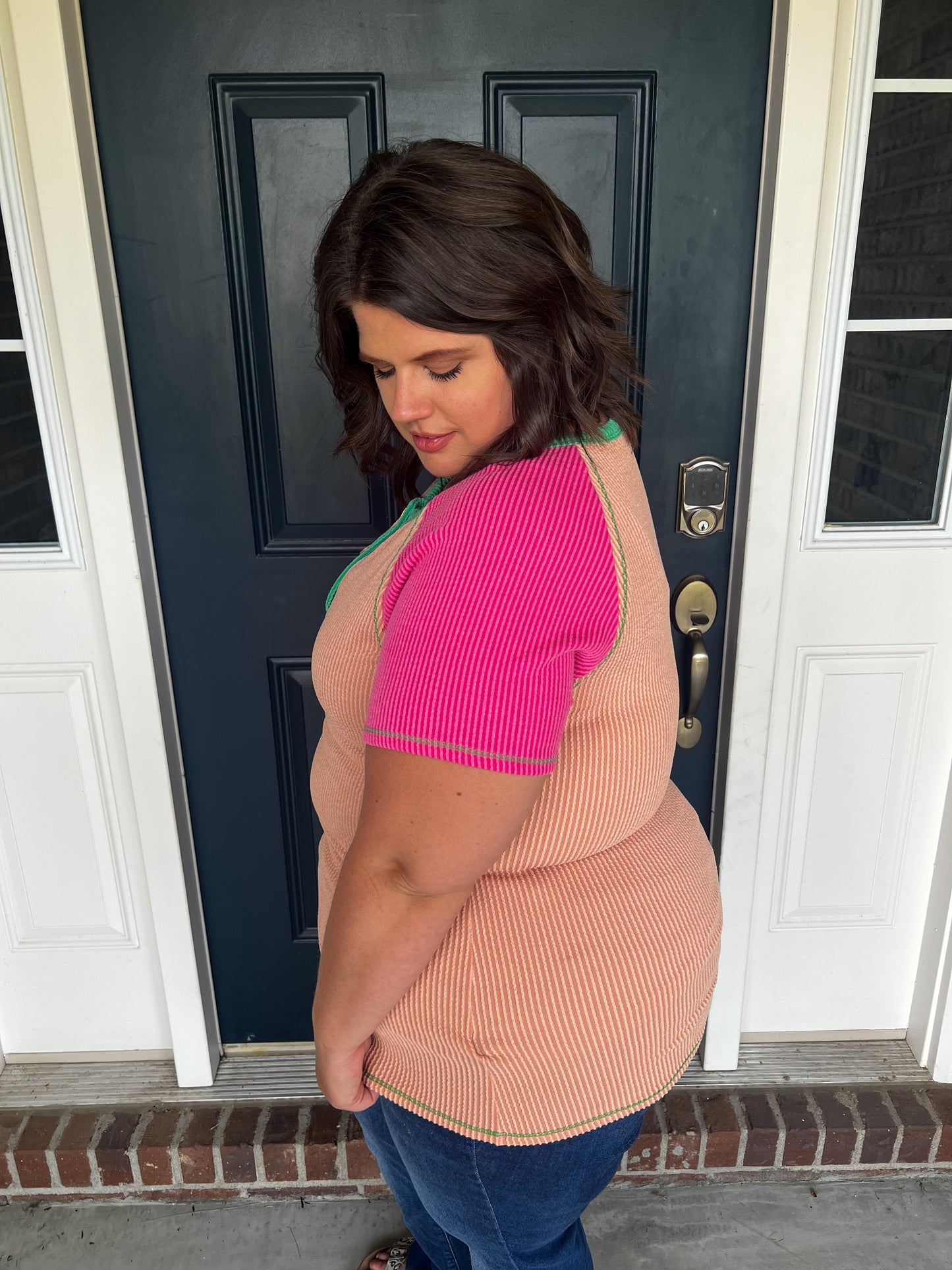 Watermelon Crush Coral Top