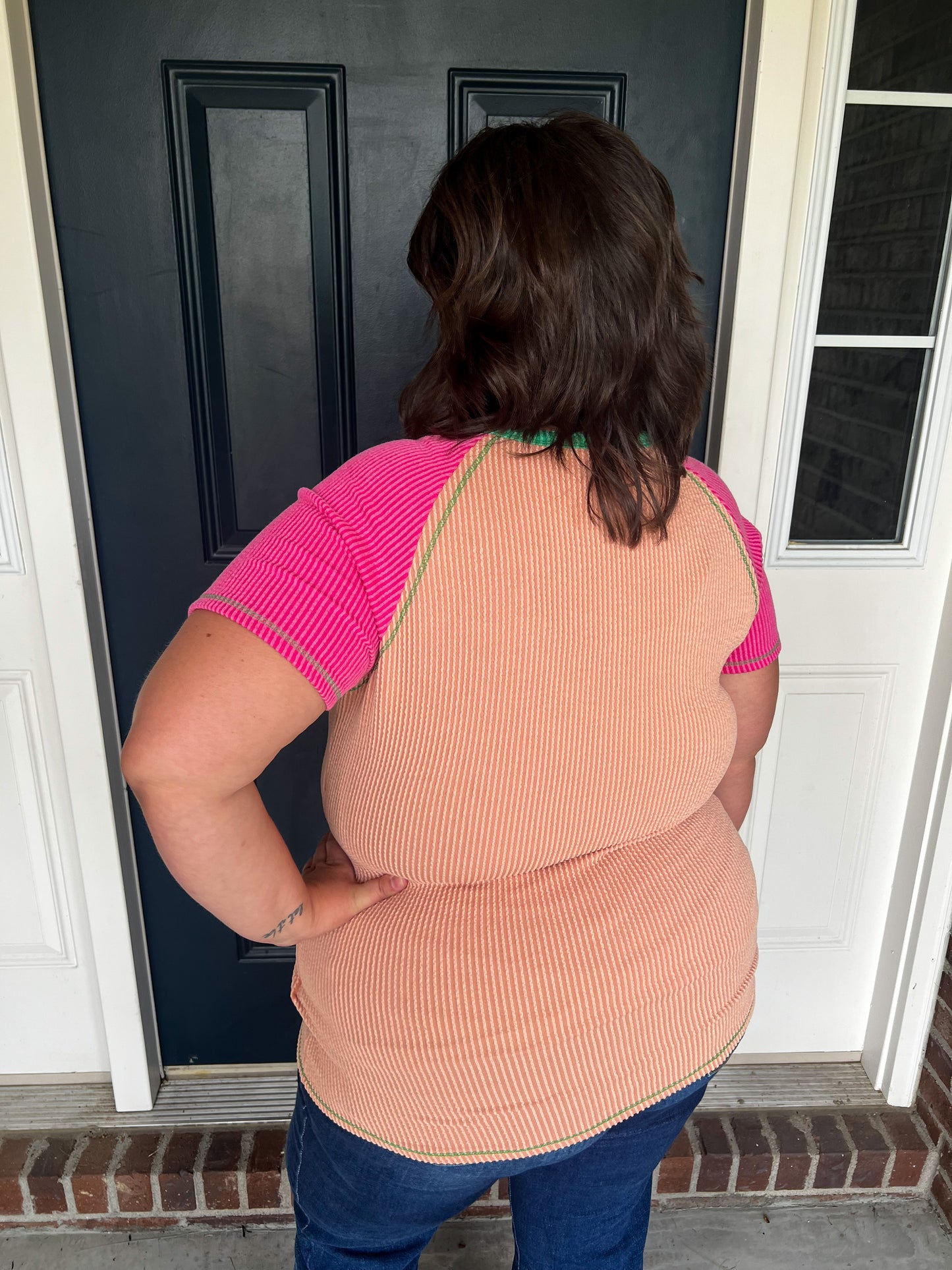 Watermelon Crush Coral Top