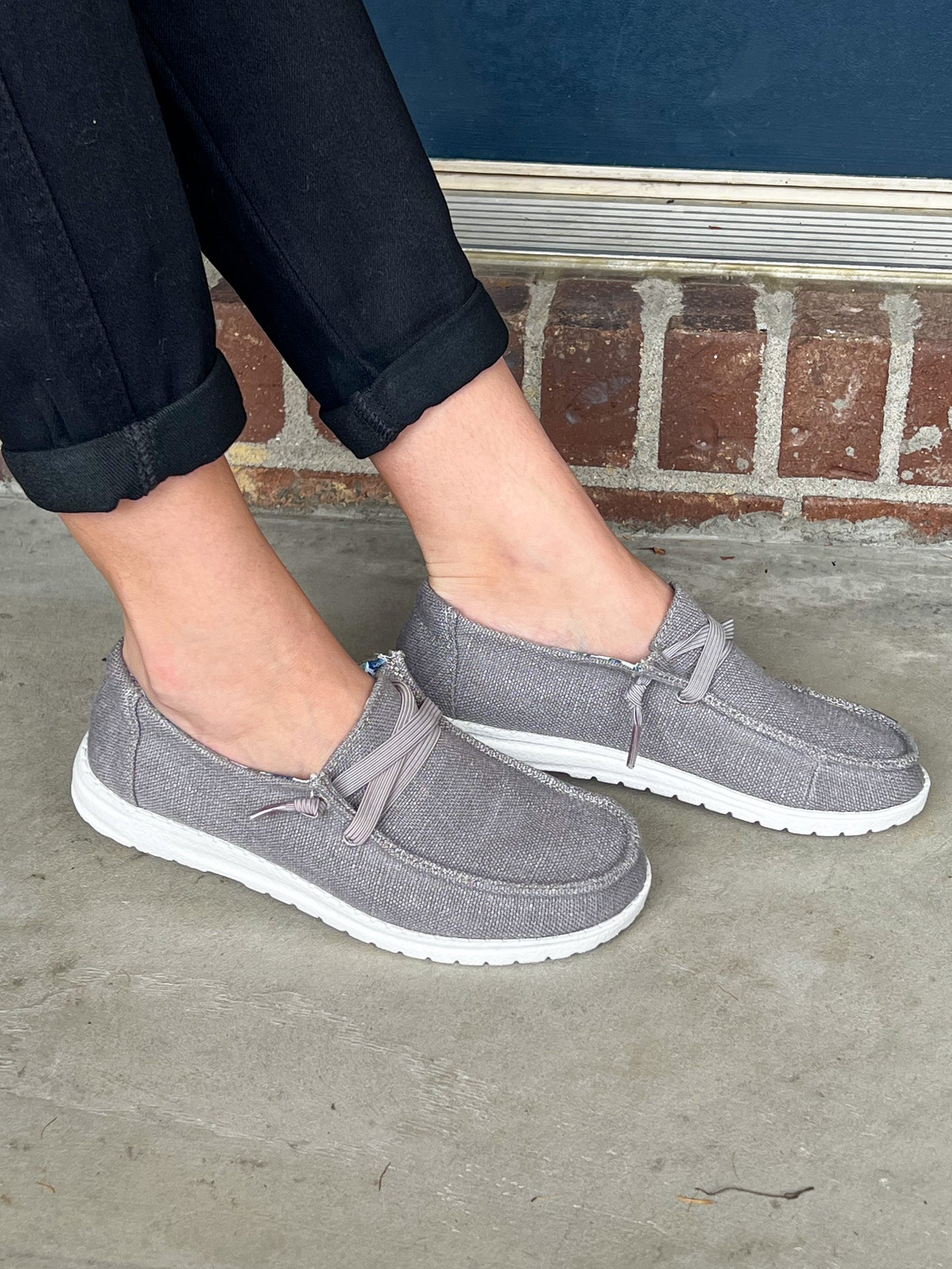 Gypsy Jazz Holly Slip-on Sneakers - Gray