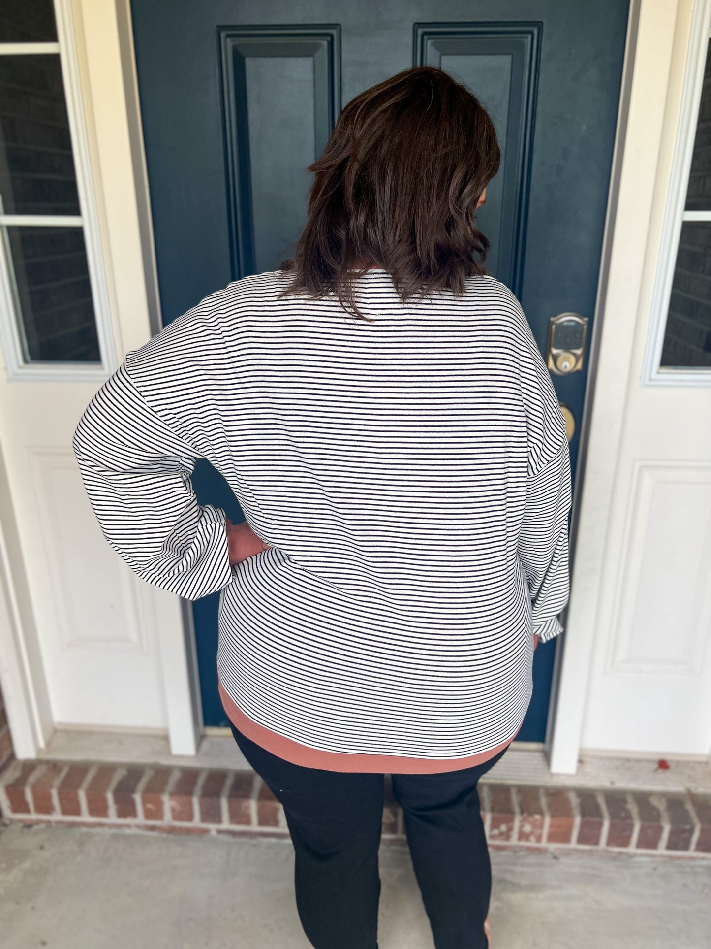 New! Ampersand Ave University Pullover - So Charming
