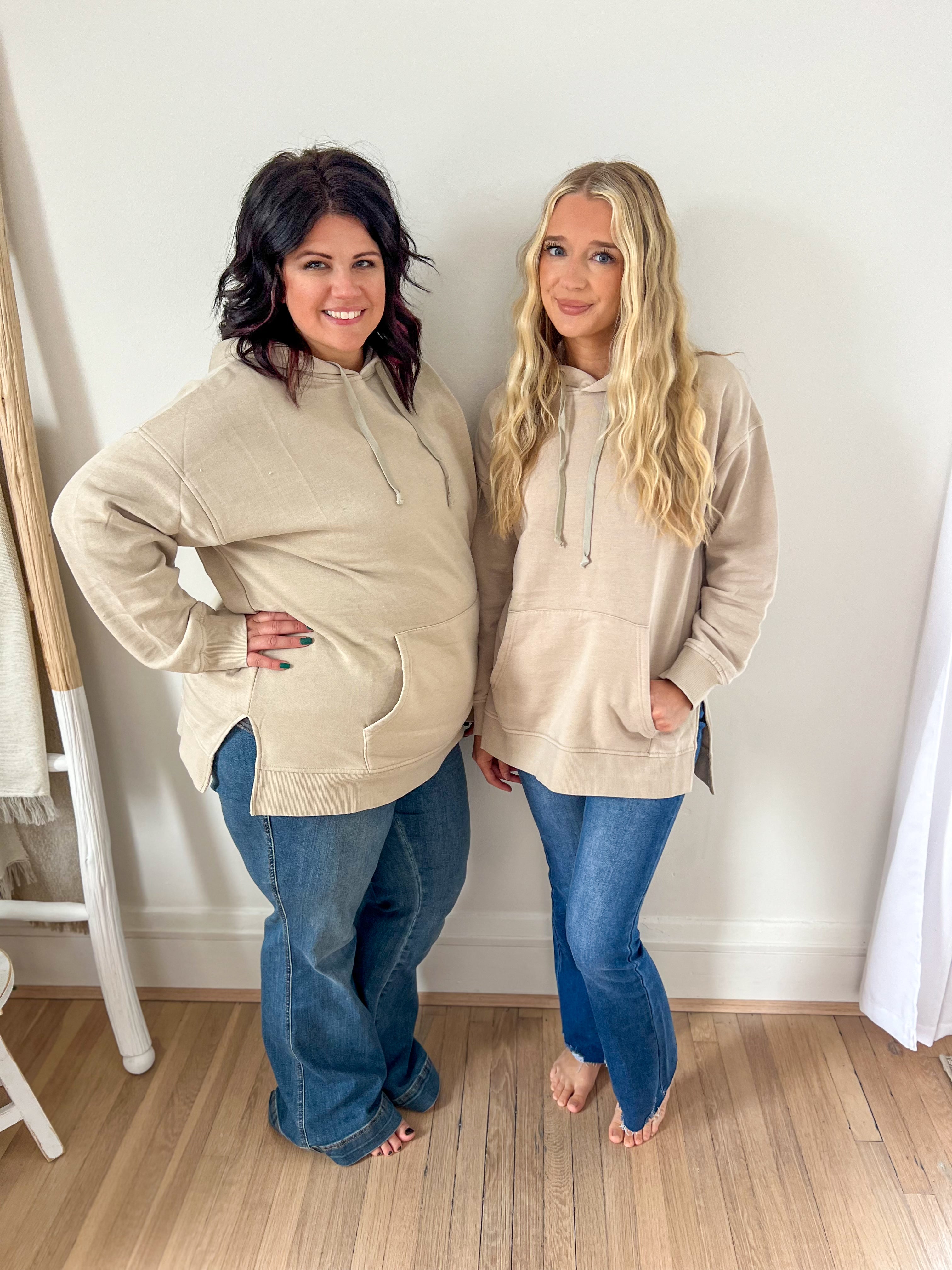 Vintage Wash Hoodie - Mocha