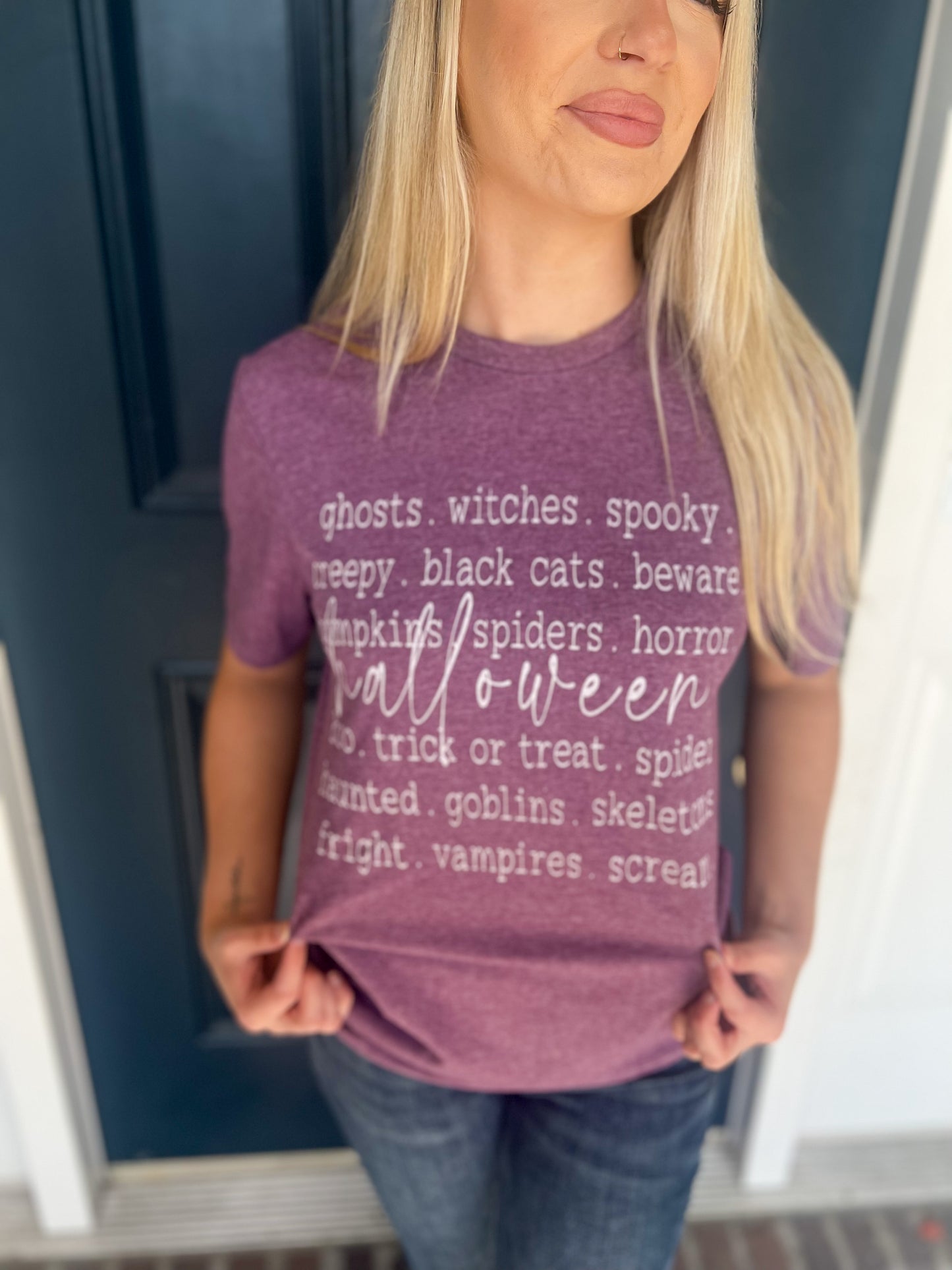 Halloween Words Tee