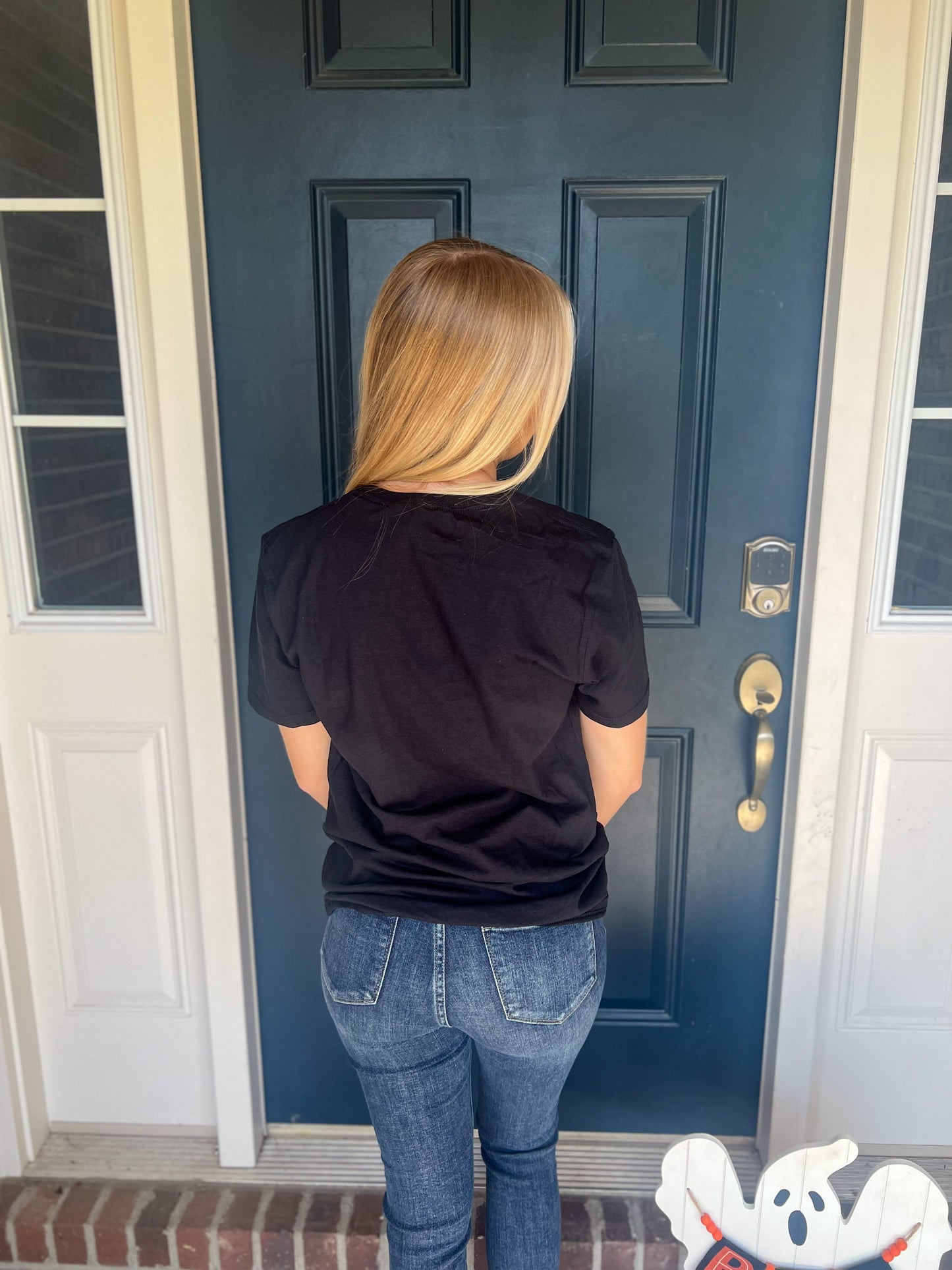 New! Creep It Real Black Tee