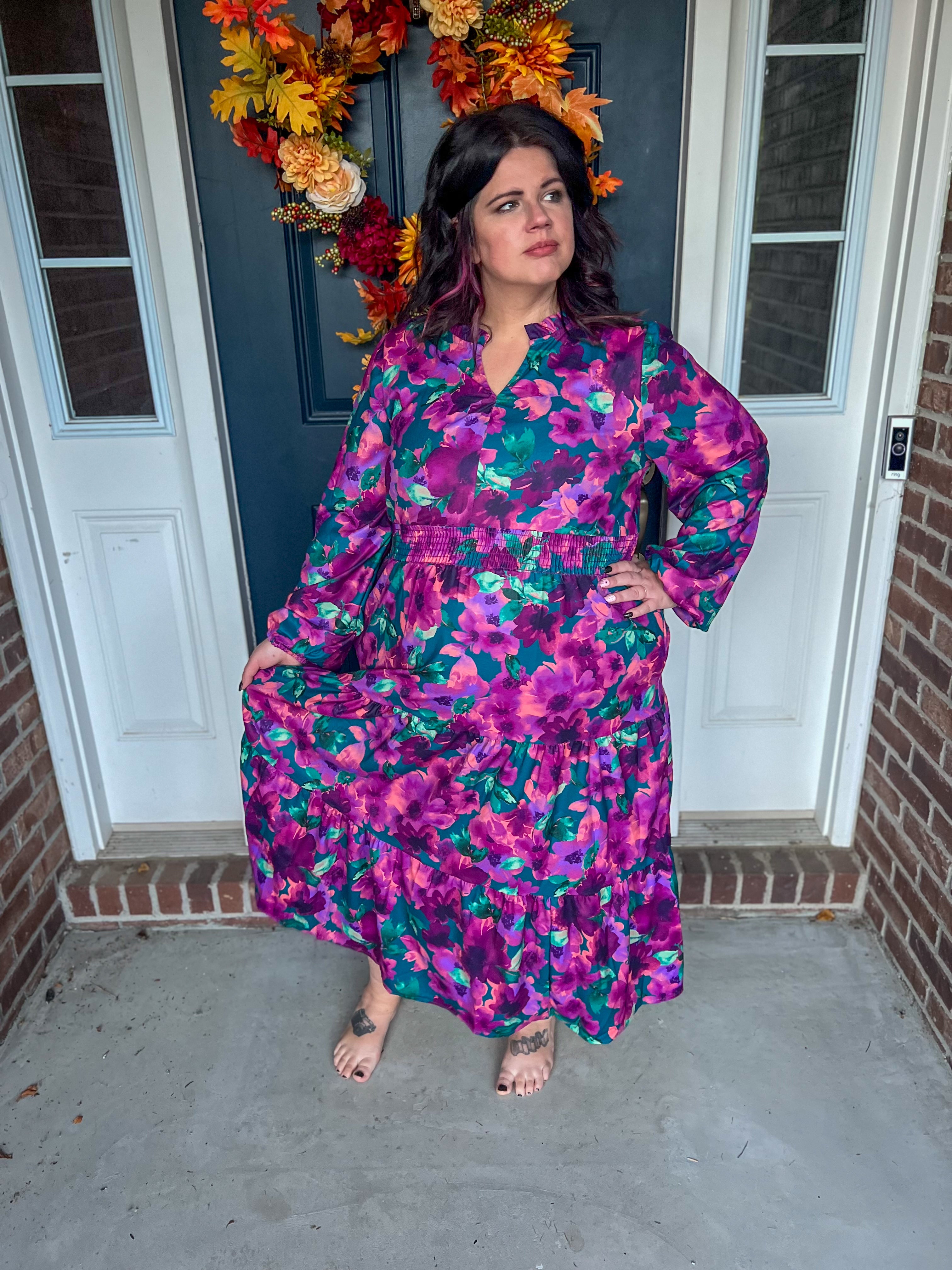 Jewel Floral Dress