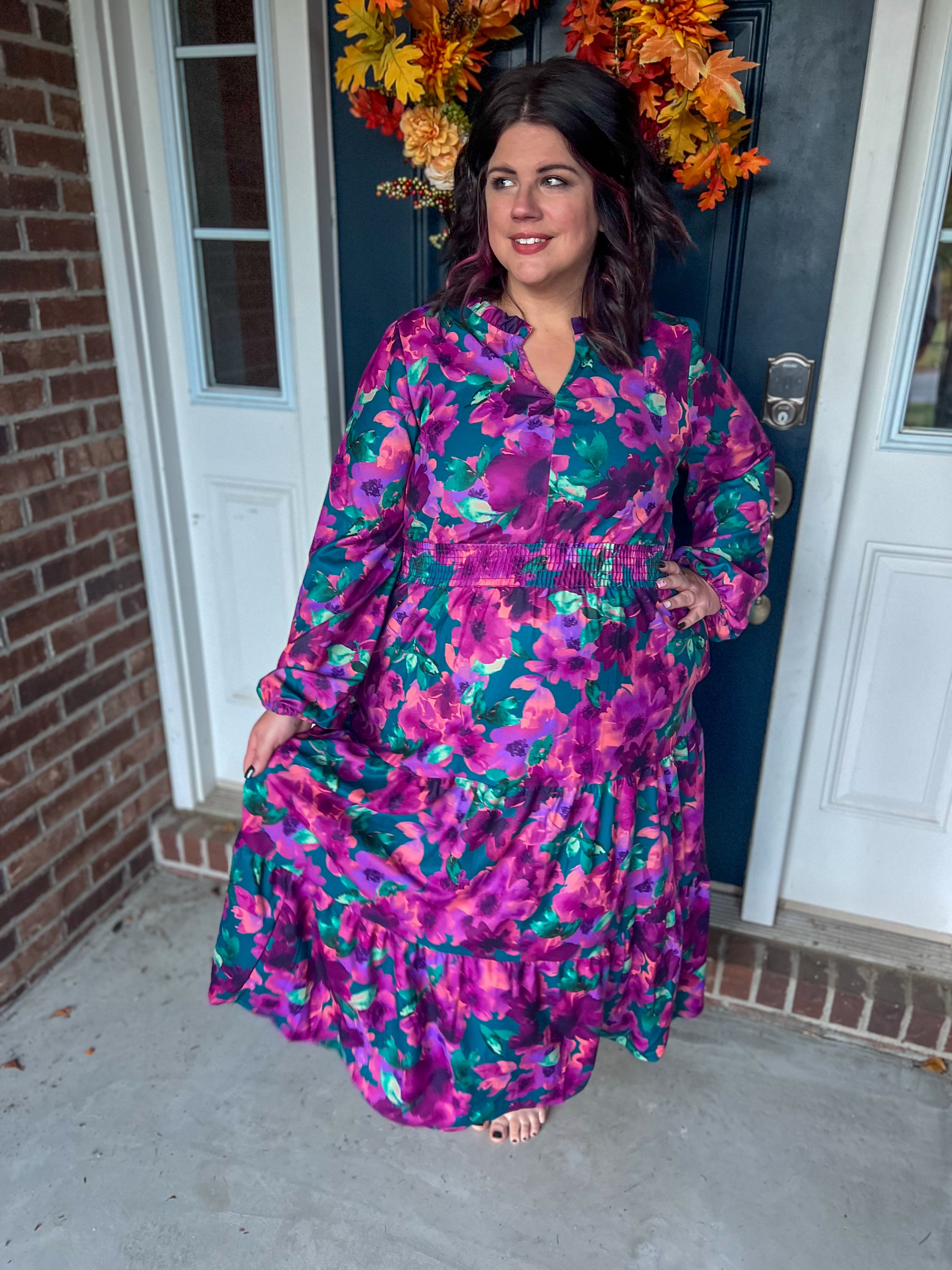 Jewel Floral Dress