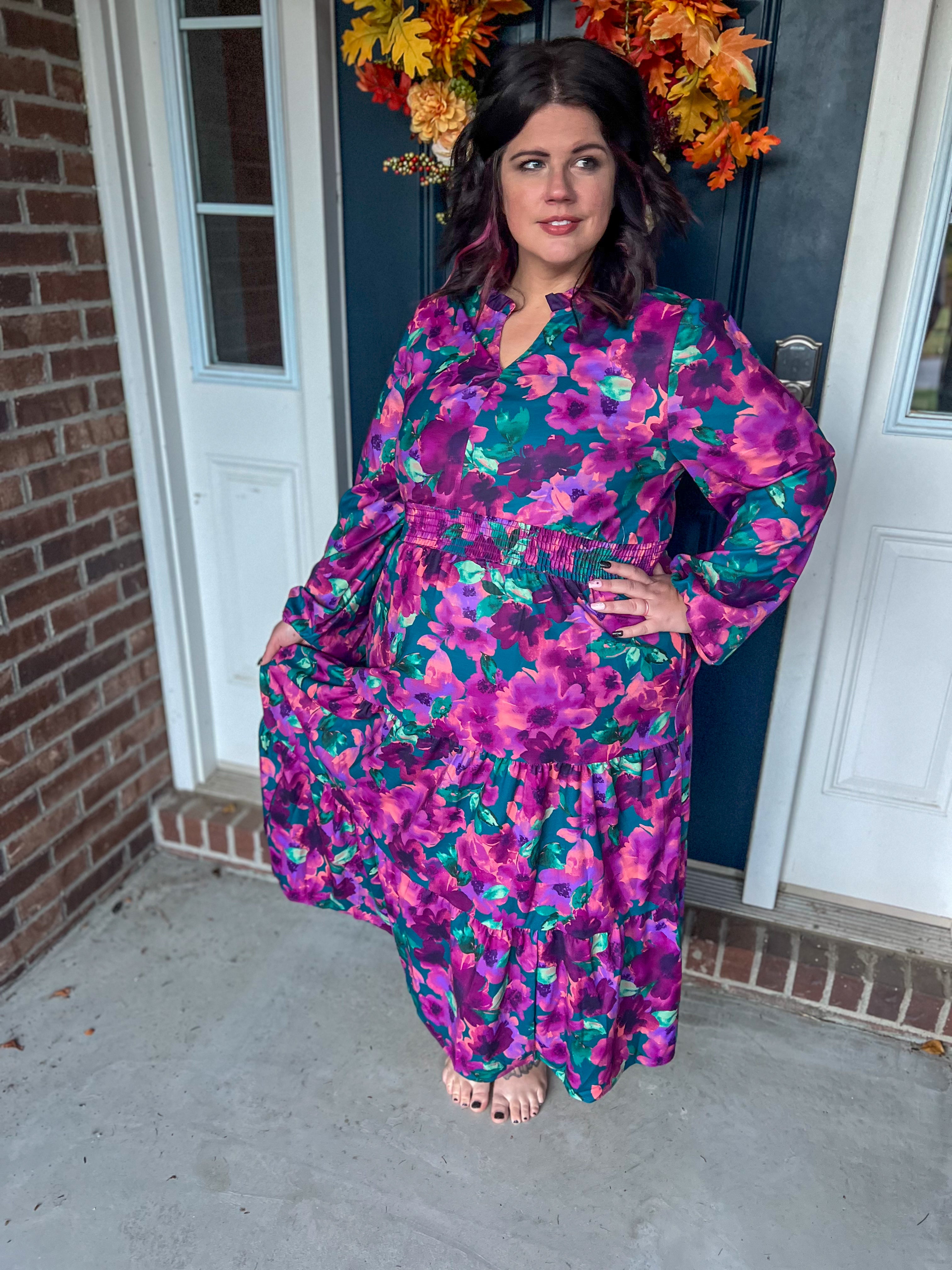 Jewel Floral Dress