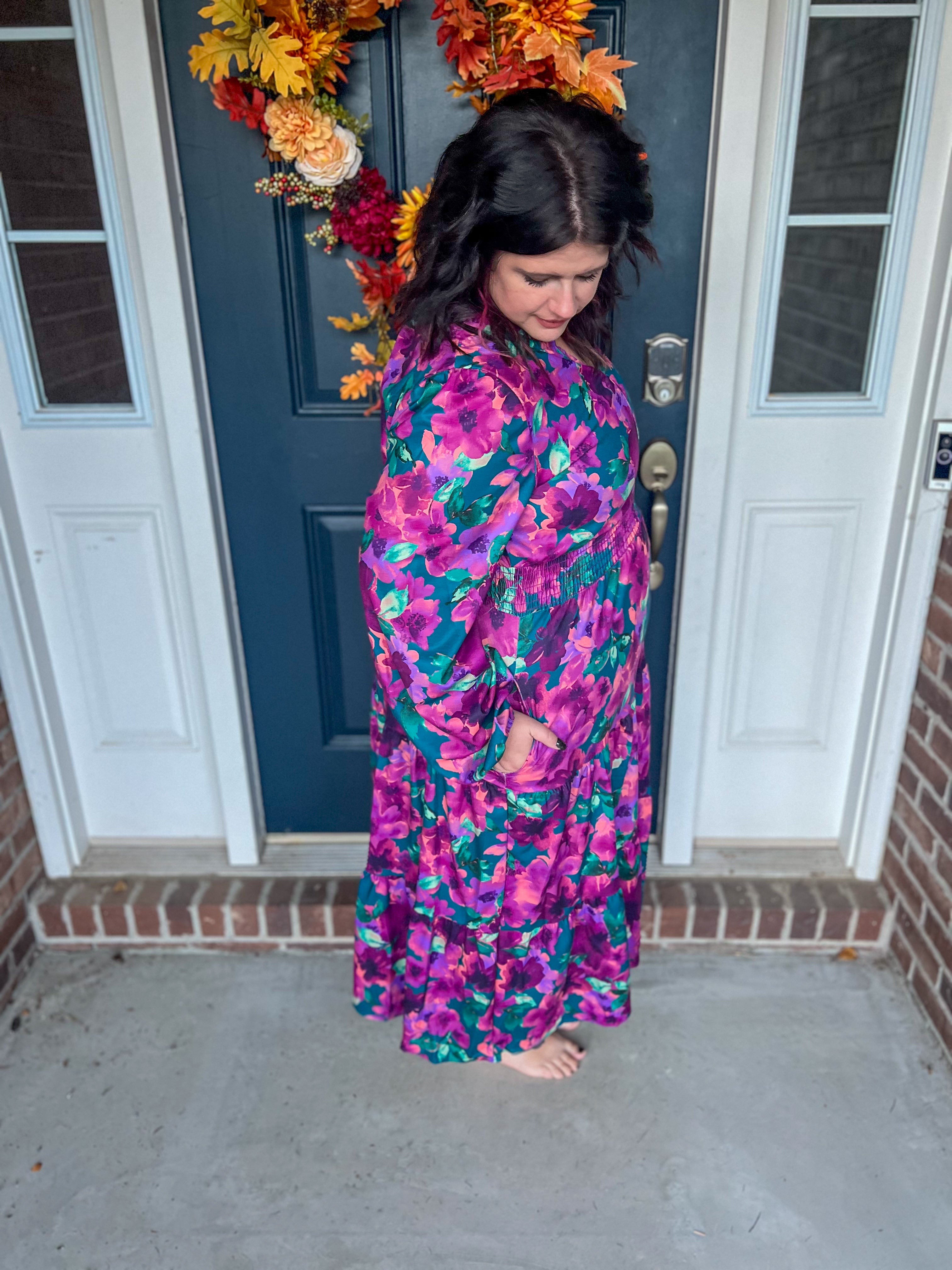 Jewel Floral Dress