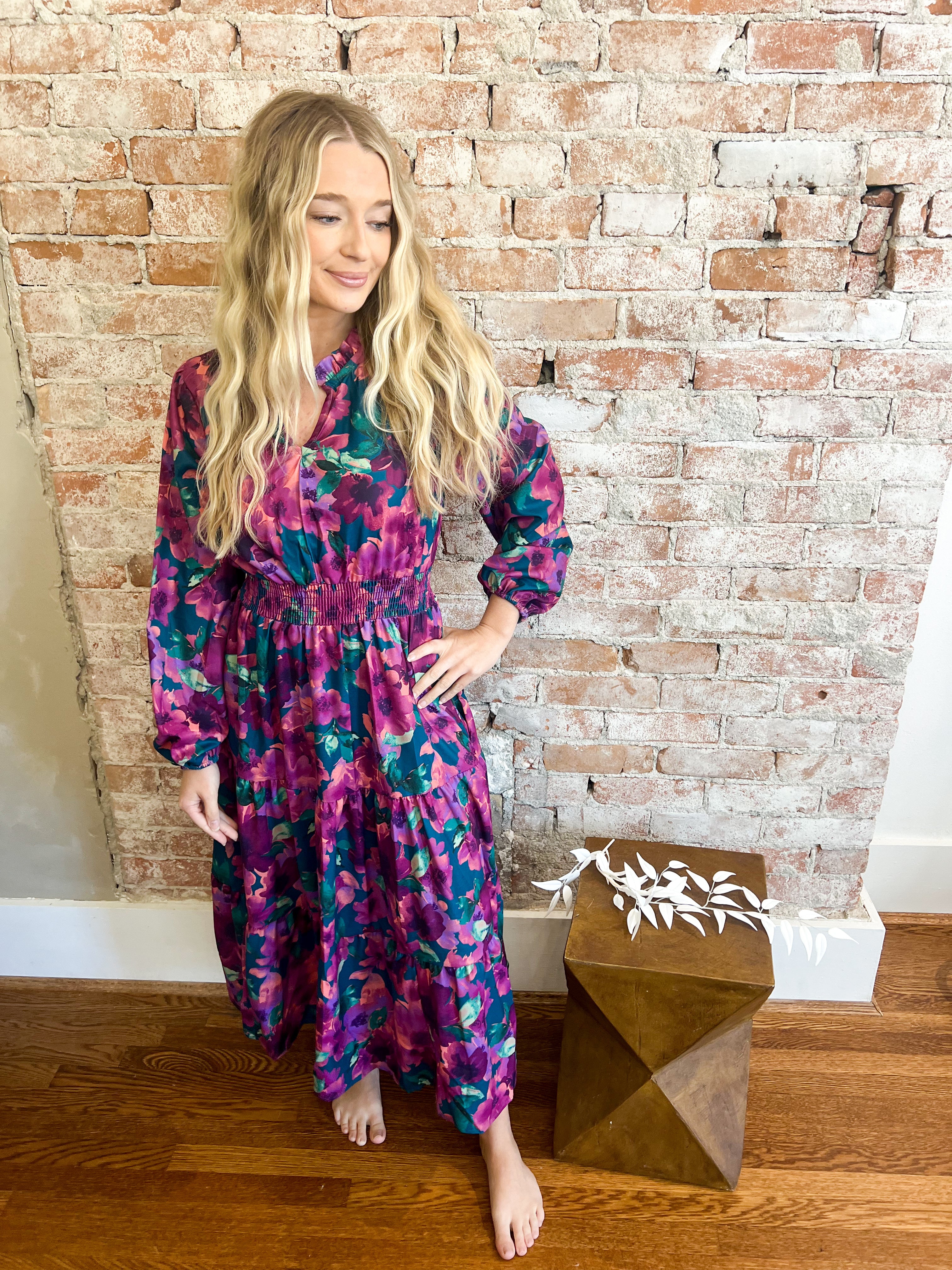 Jewel Floral Dress