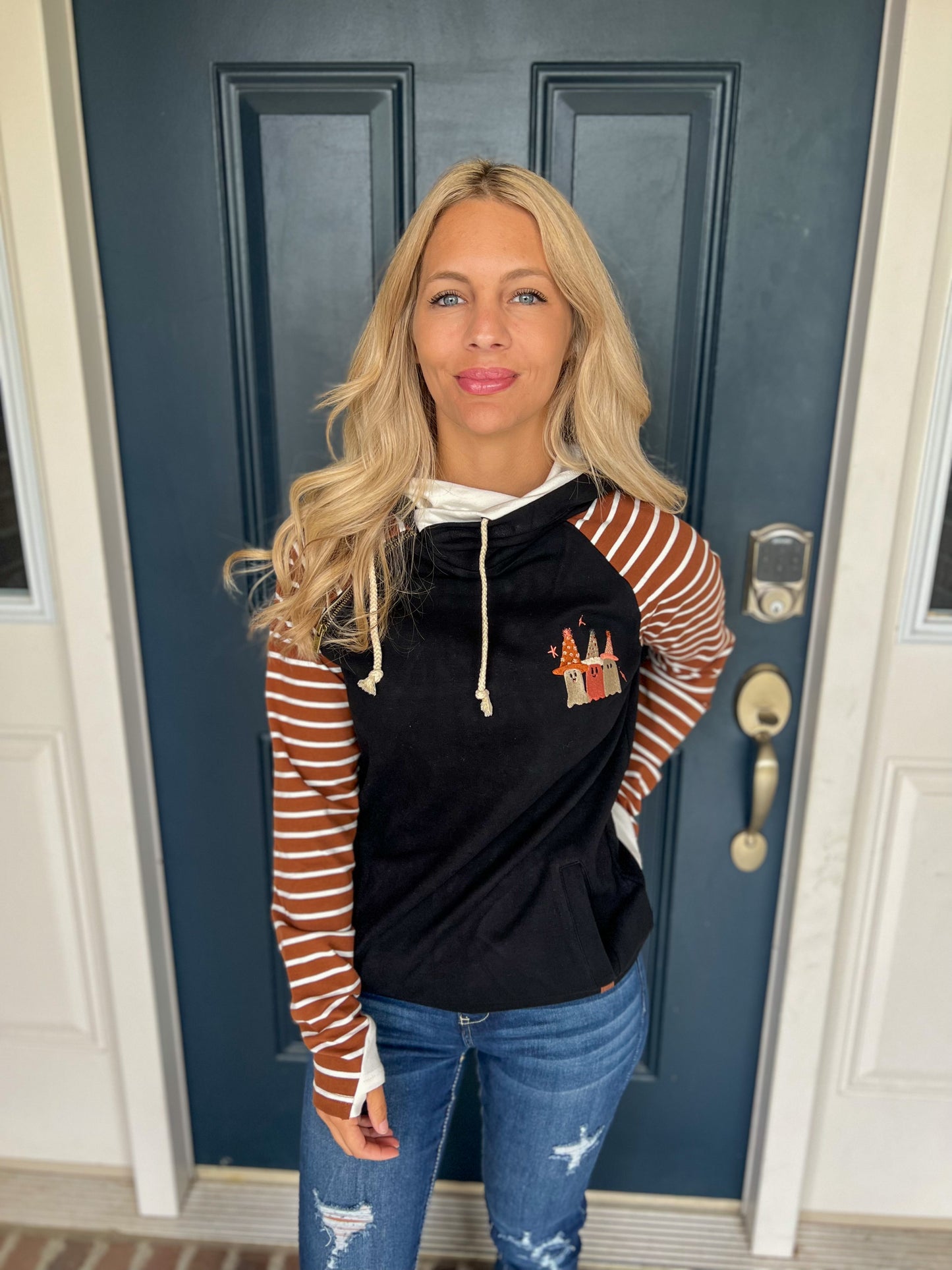 Ampersand Ave Hocus Pocus Doublehood Sweatshirt