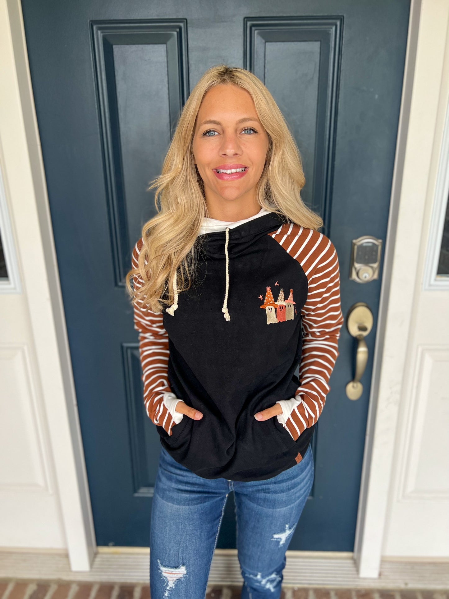 Ampersand Ave Hocus Pocus Doublehood Sweatshirt