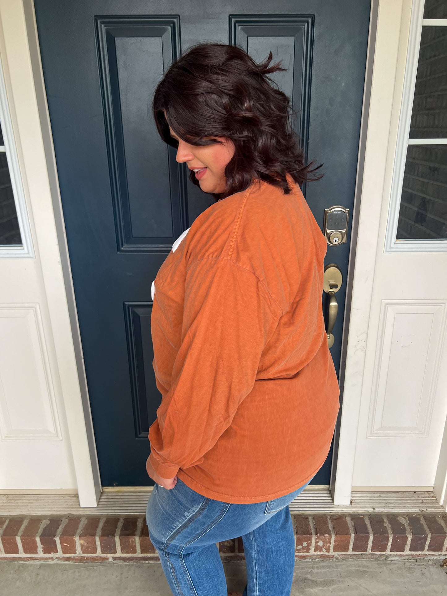 Jack-O-Lantern Long Sleeve Tee