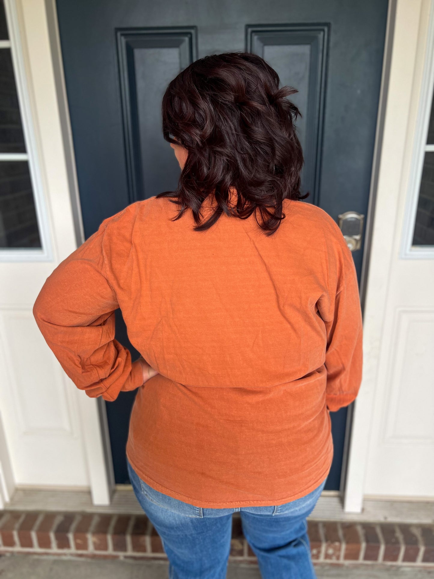 Jack-O-Lantern Long Sleeve Tee