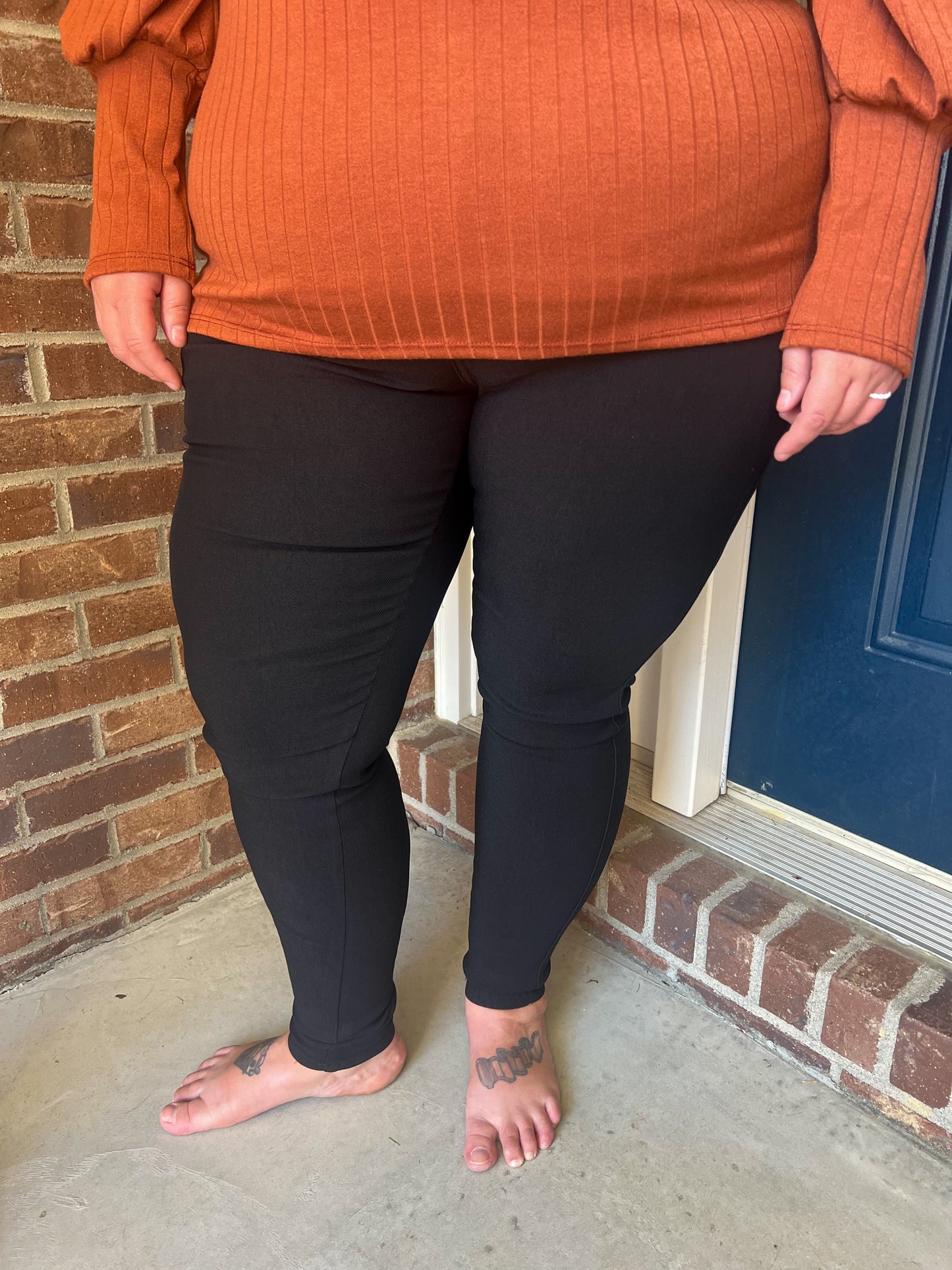 DOORBUSTER Black Stretchy Skinny Jeans