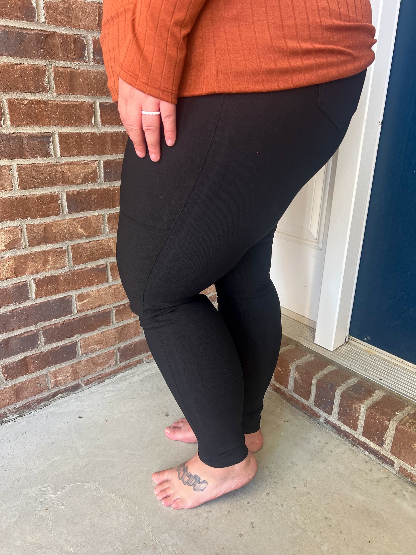 DOORBUSTER Black Stretchy Skinny Jeans