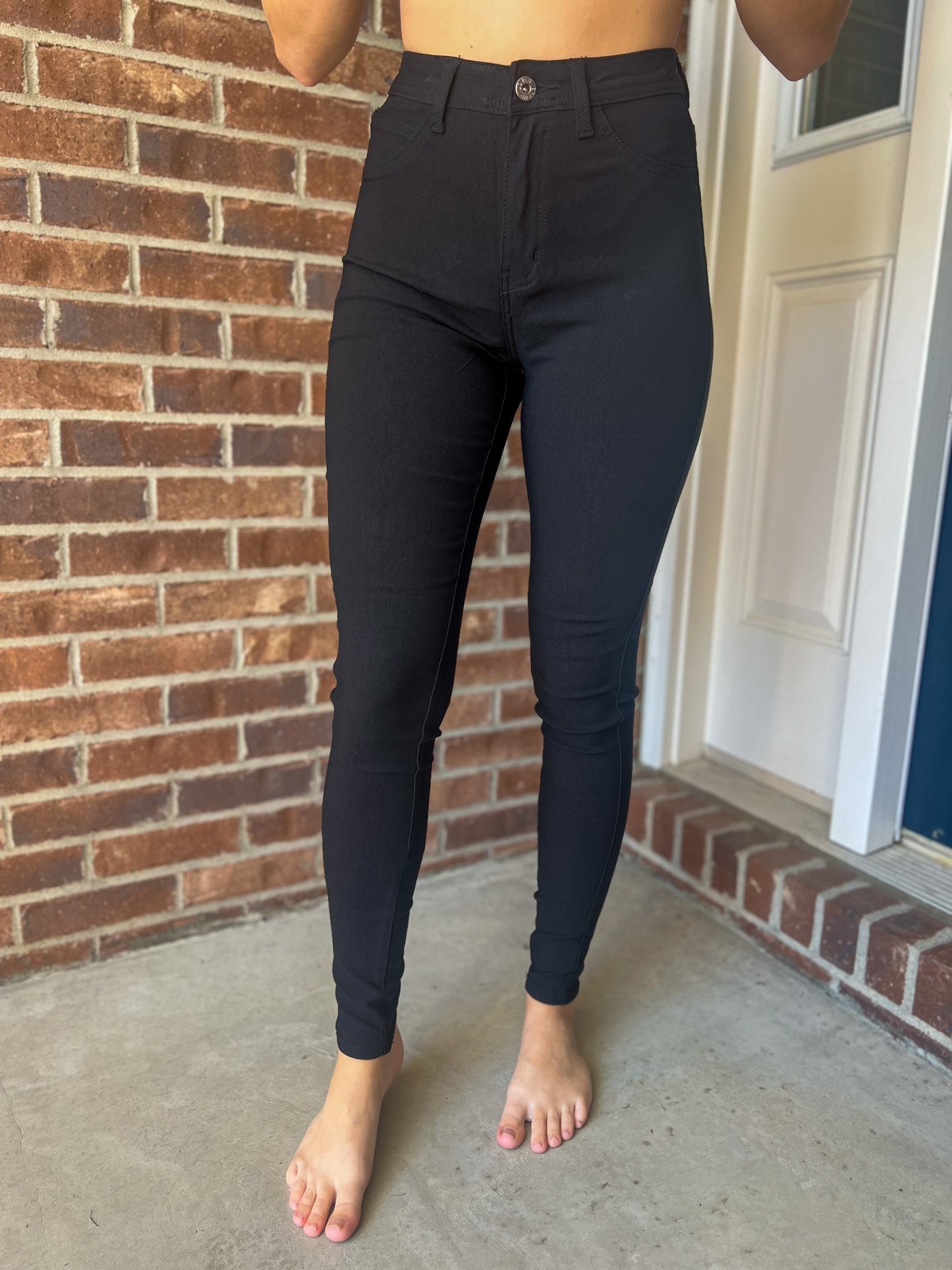 DOORBUSTER Black Stretchy Skinny Jeans