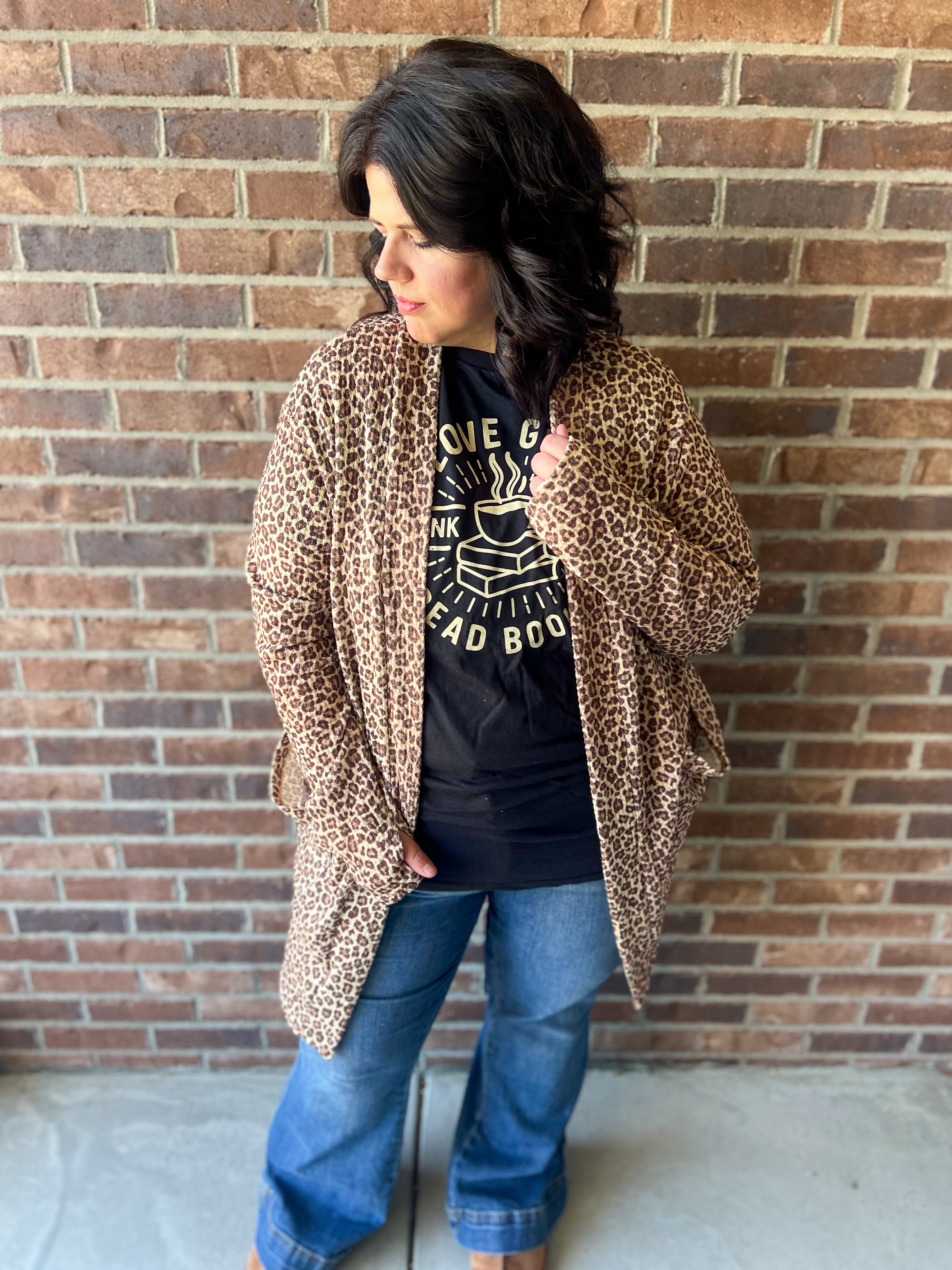Lola Cardigan - Cheetah