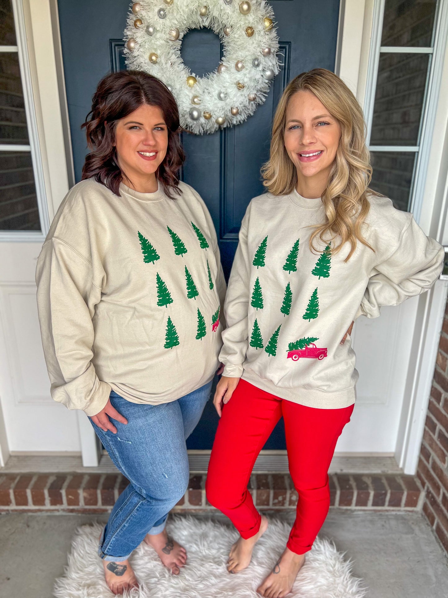 New! Christmas Truck Sweatshirt