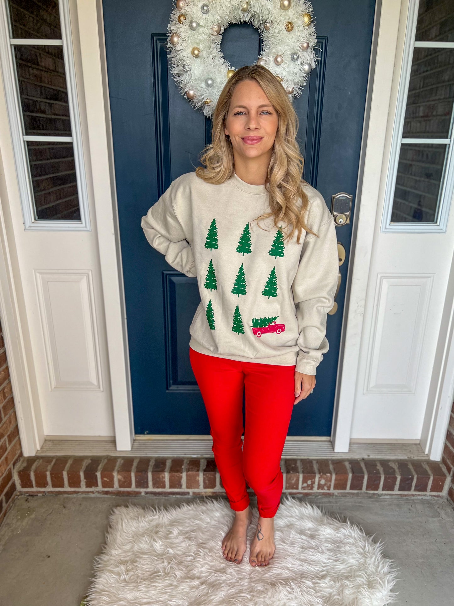 New! Christmas Truck Sweatshirt