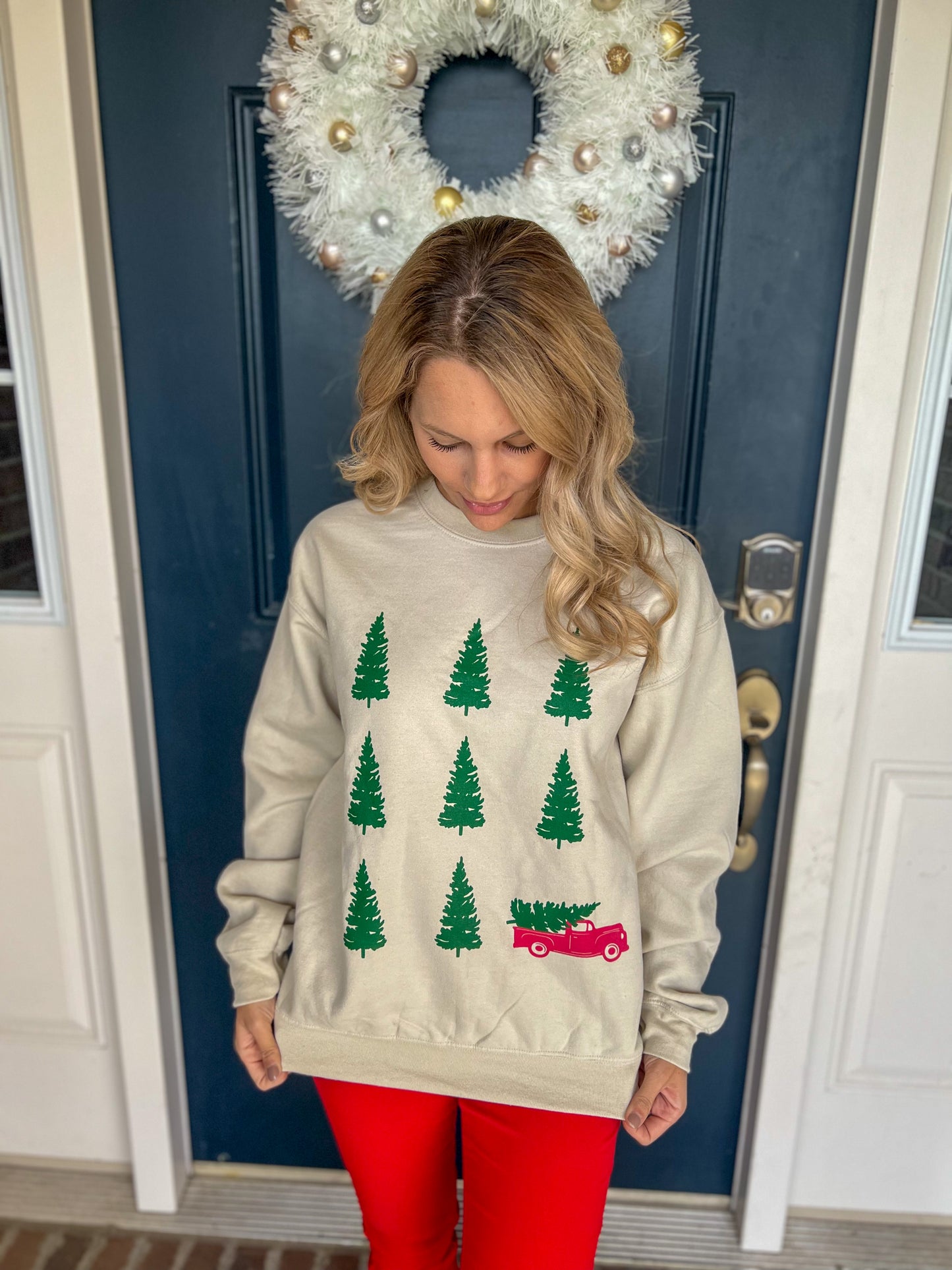 New! Christmas Truck Sweatshirt