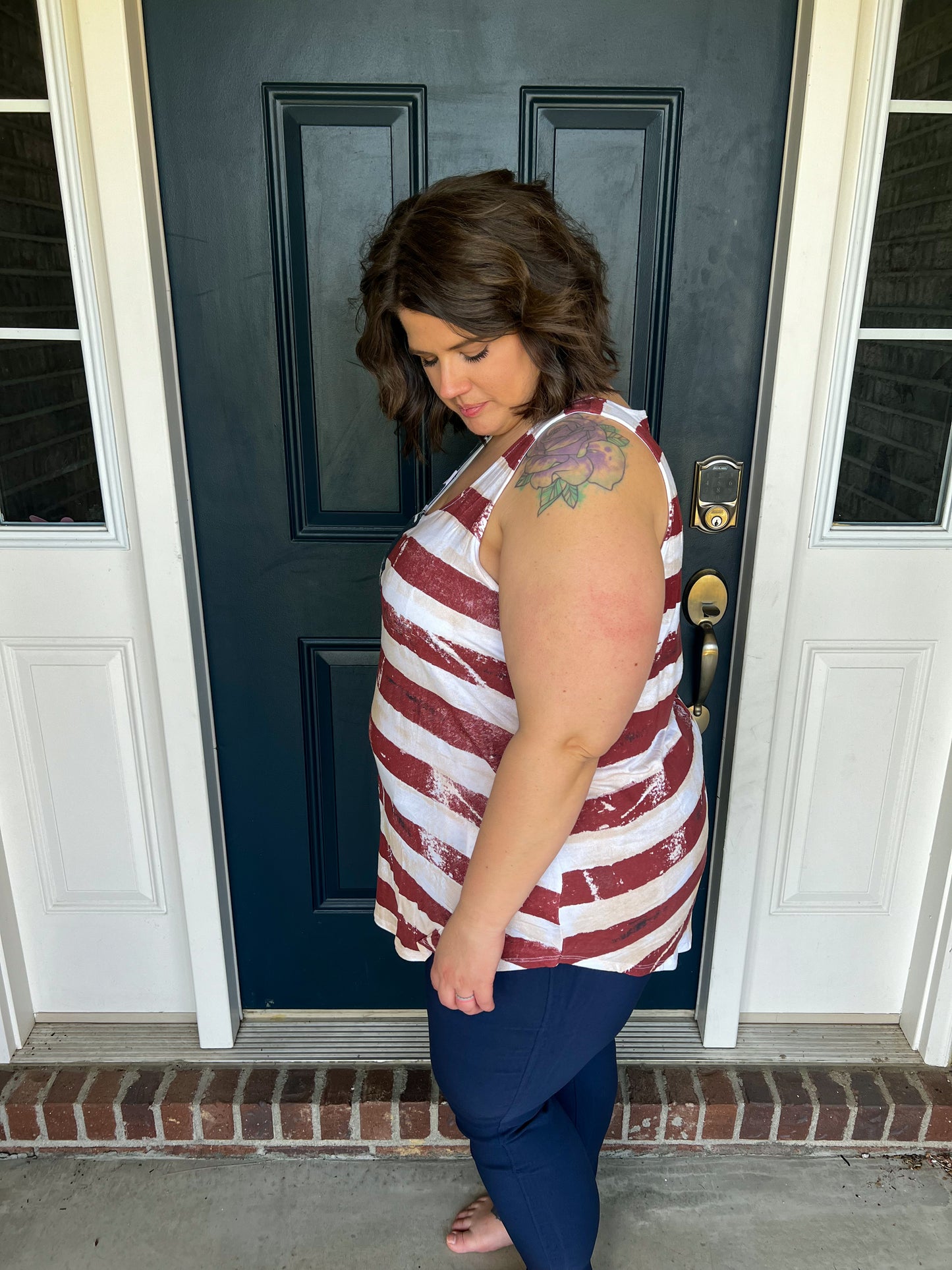 Vintage Stars and Stripes Tank Top