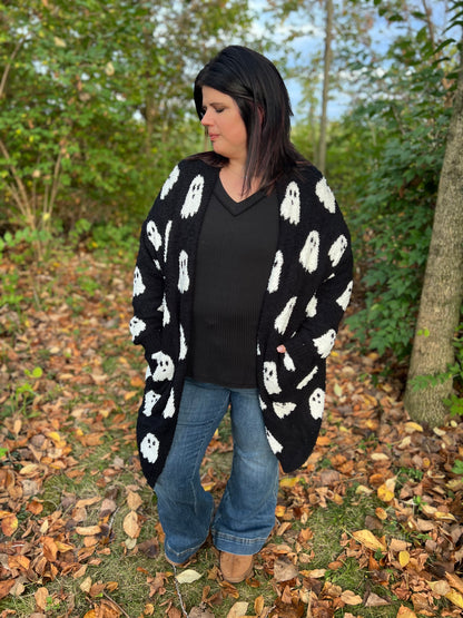 Ghost Reversible Cloud Cardigan