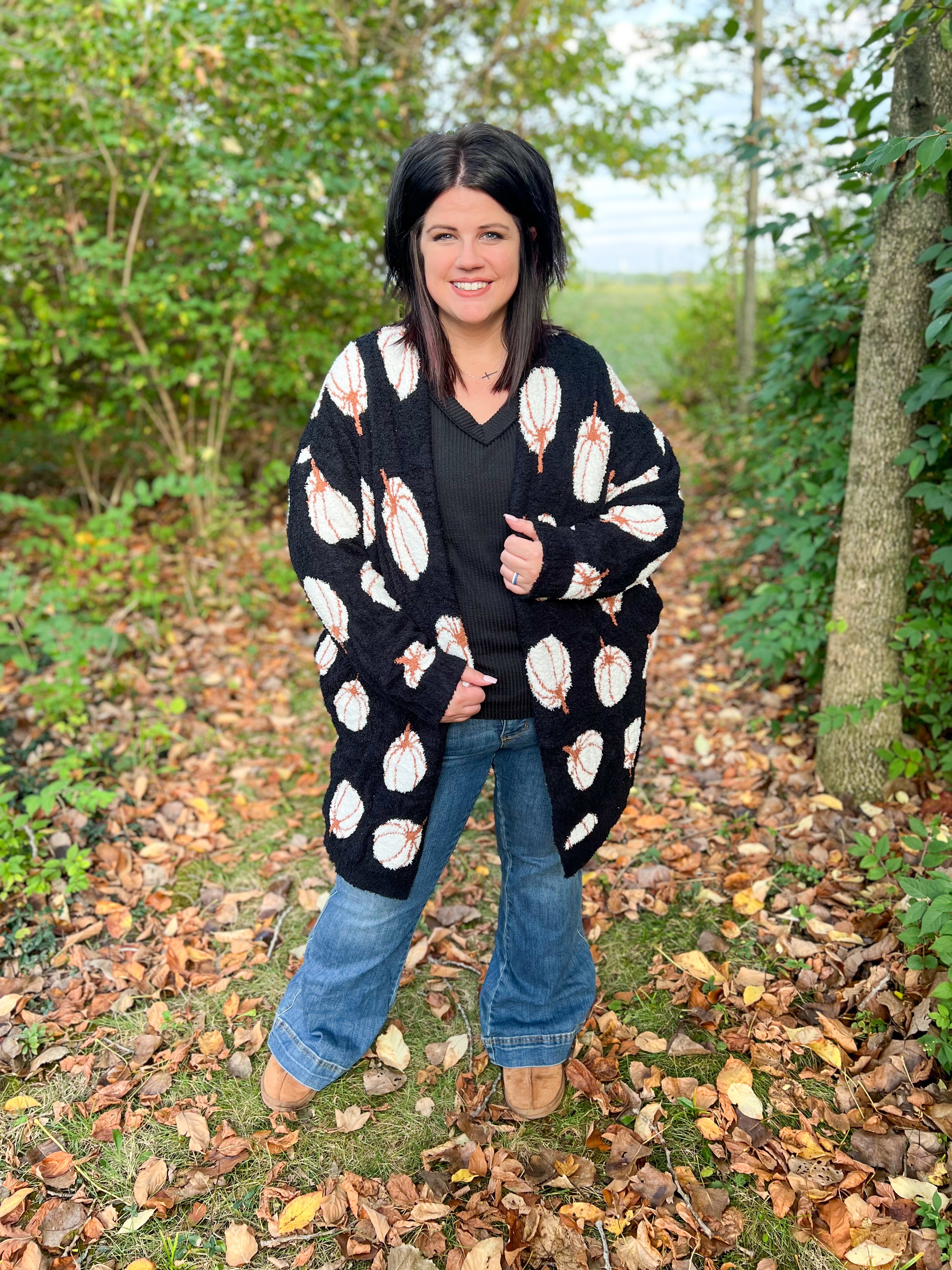 Pumpkin Cloud Cardigan