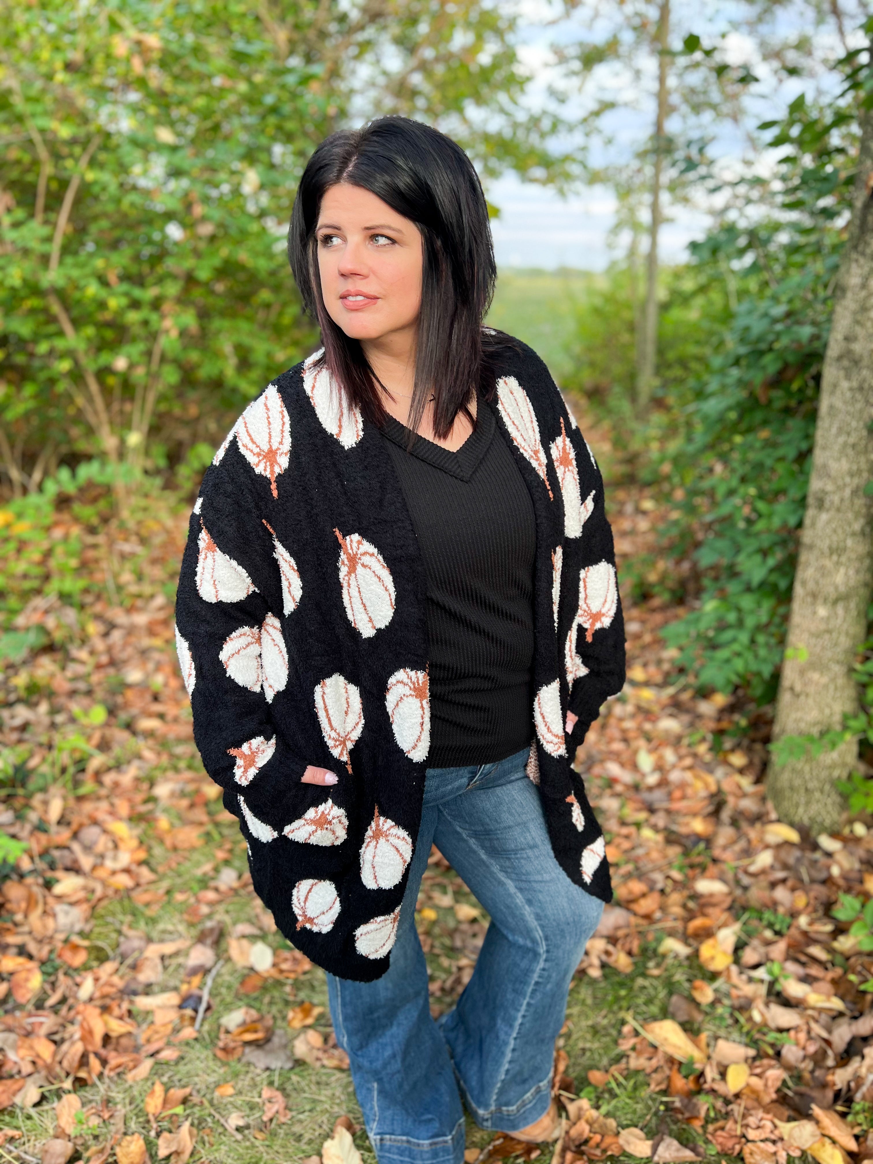 Pumpkin Cloud Cardigan