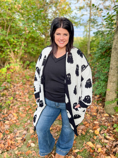 Ghost Reversible Cloud Cardigan