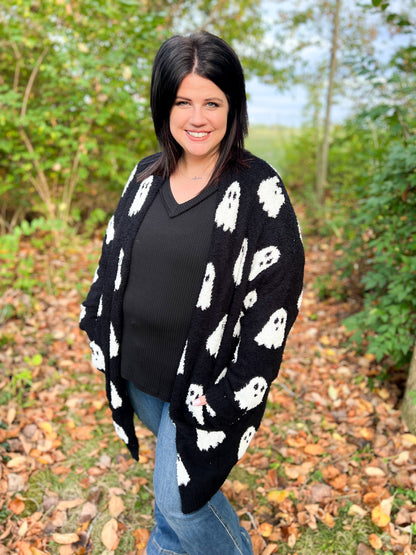 Ghost Reversible Cloud Cardigan
