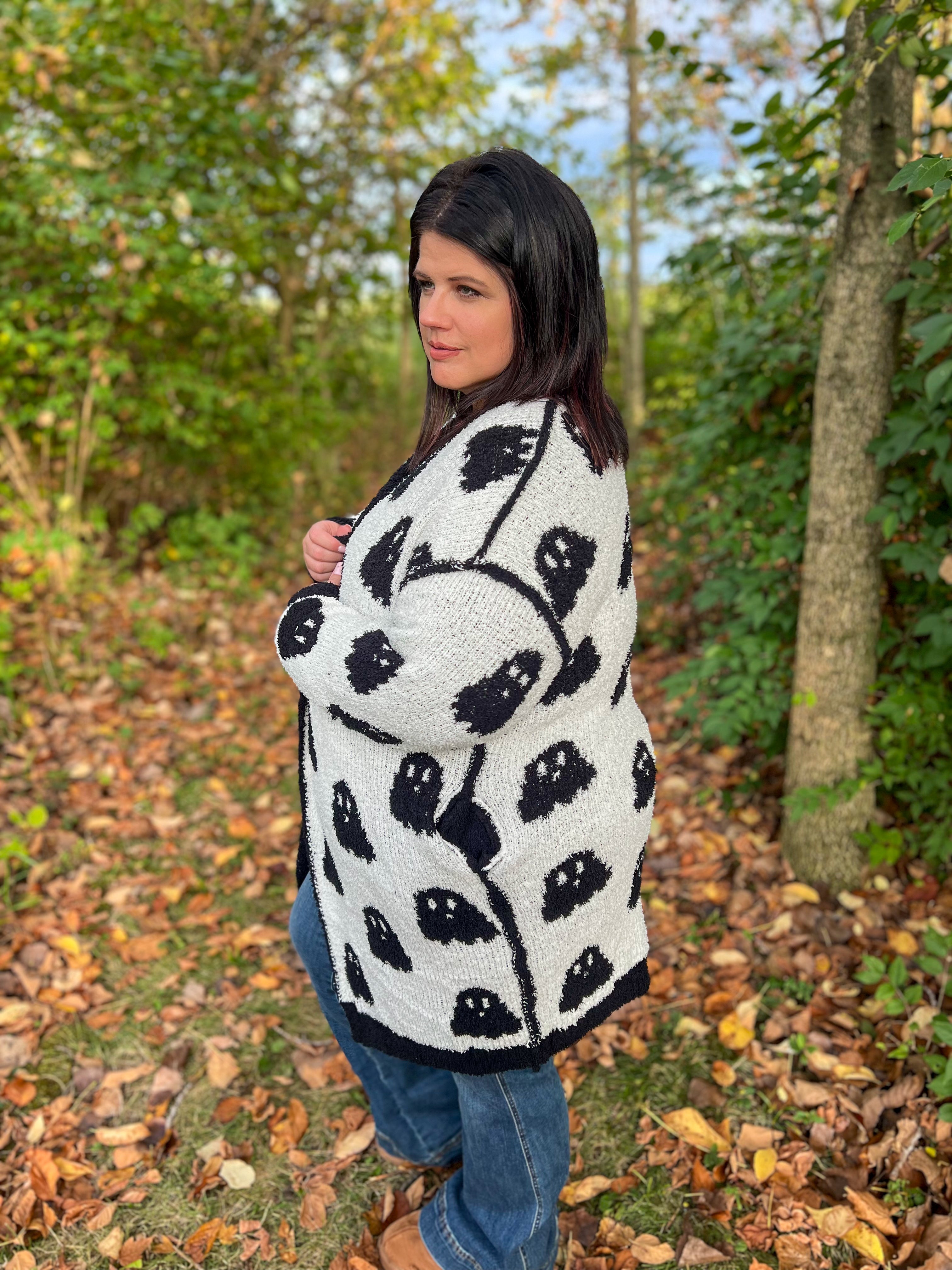 Ghost Reversible Cloud Cardigan