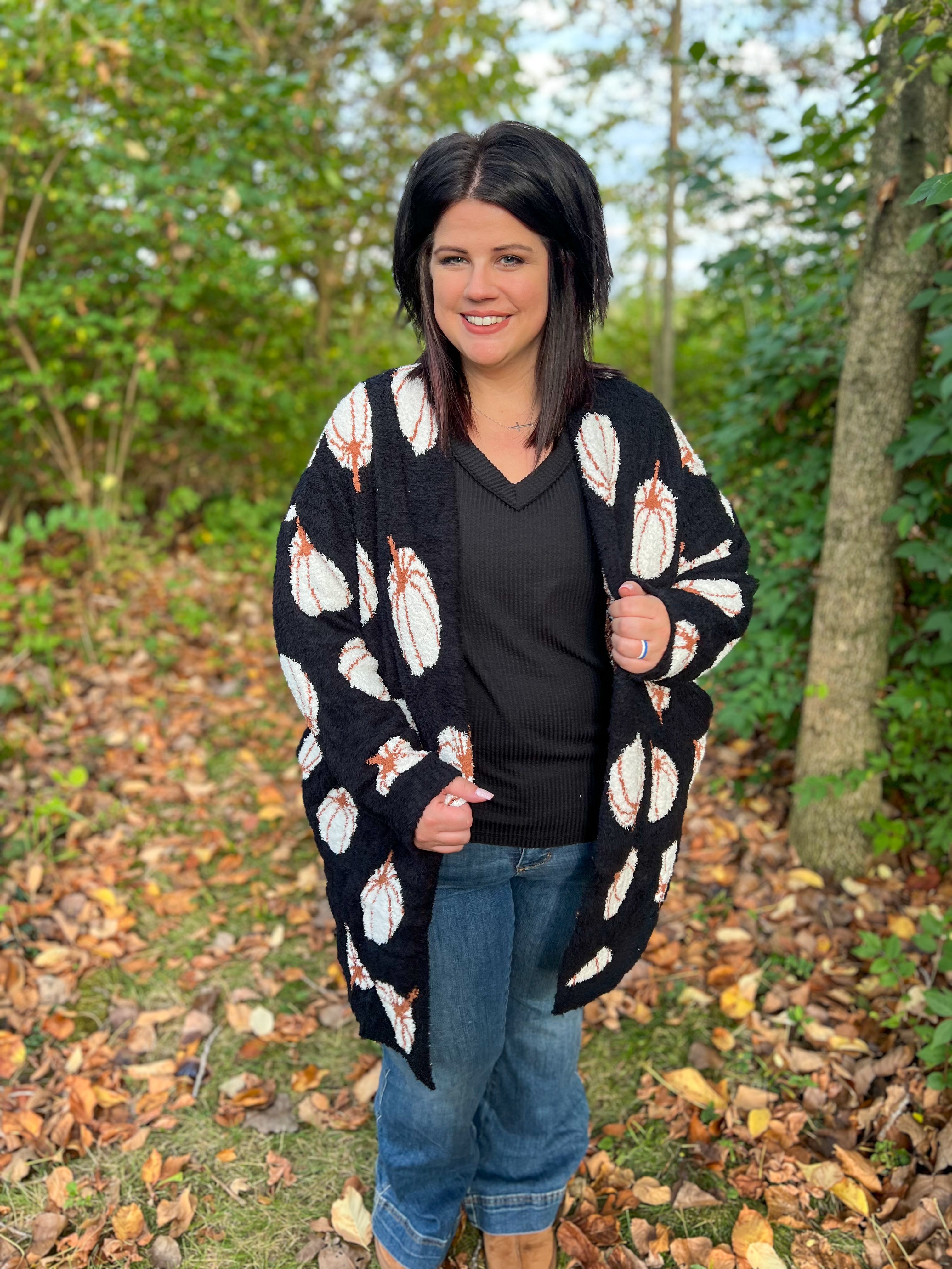 Pumpkin Cloud Cardigan
