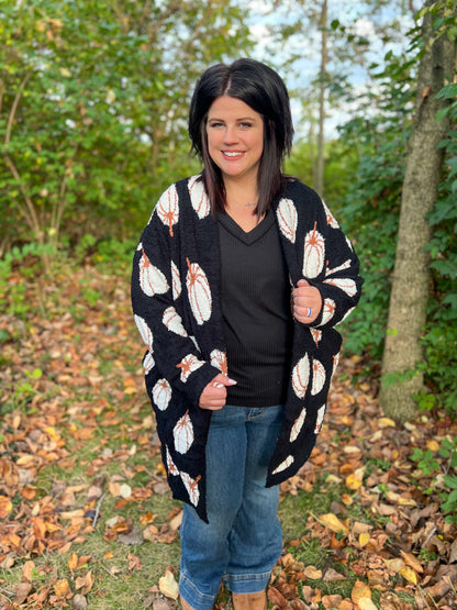 Pumpkin Cloud Cardigan
