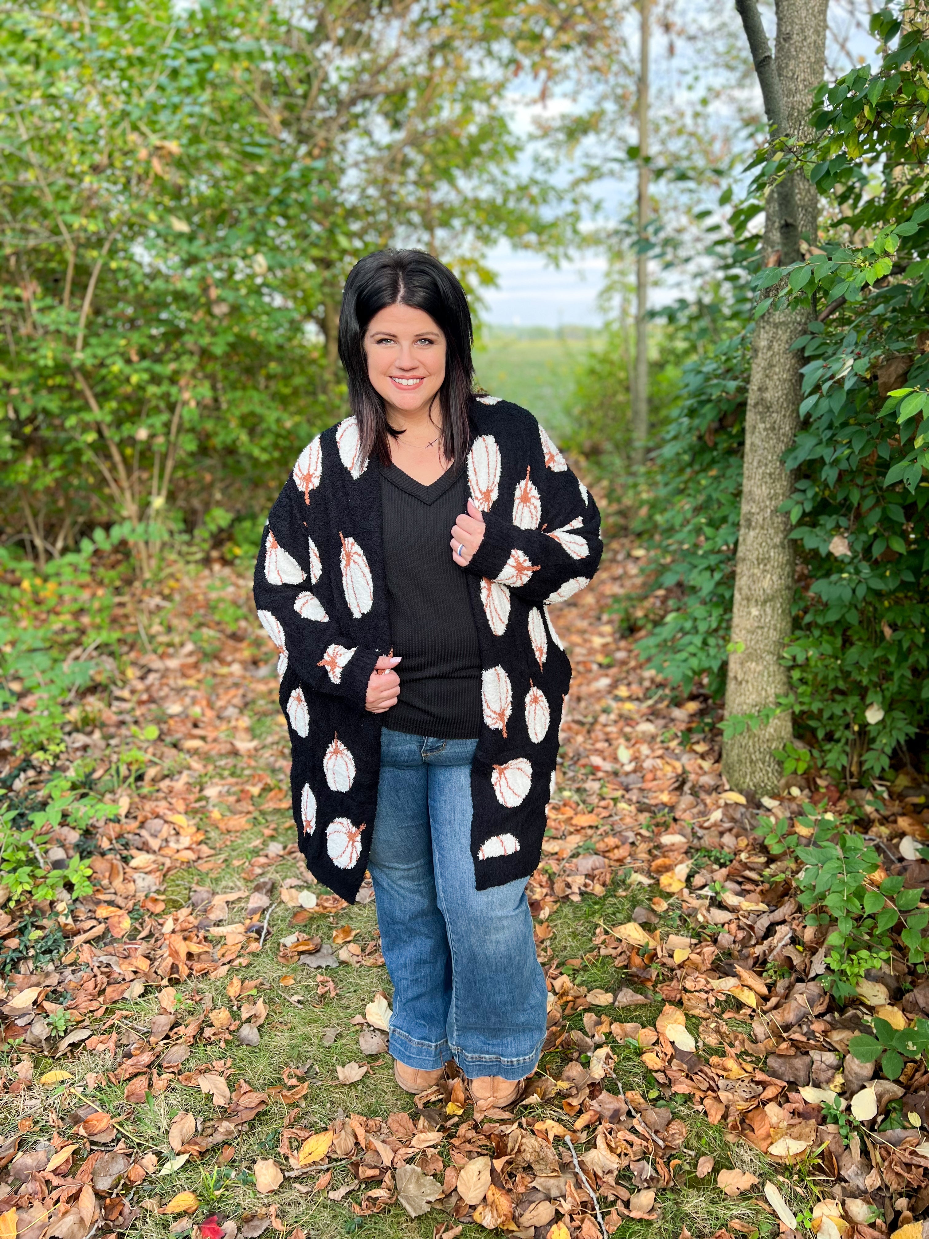 Pumpkin Cloud Cardigan