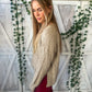 New! Emma Cozy Taupe Sweater