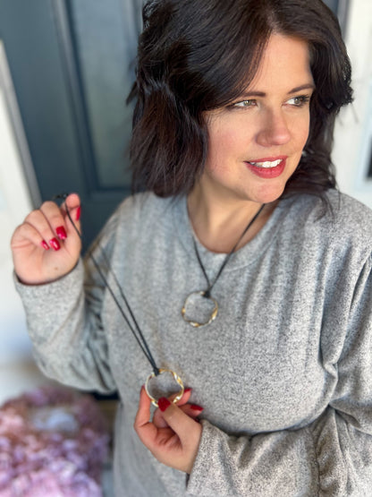 Evermore Pendant Necklace - 2 Colors!