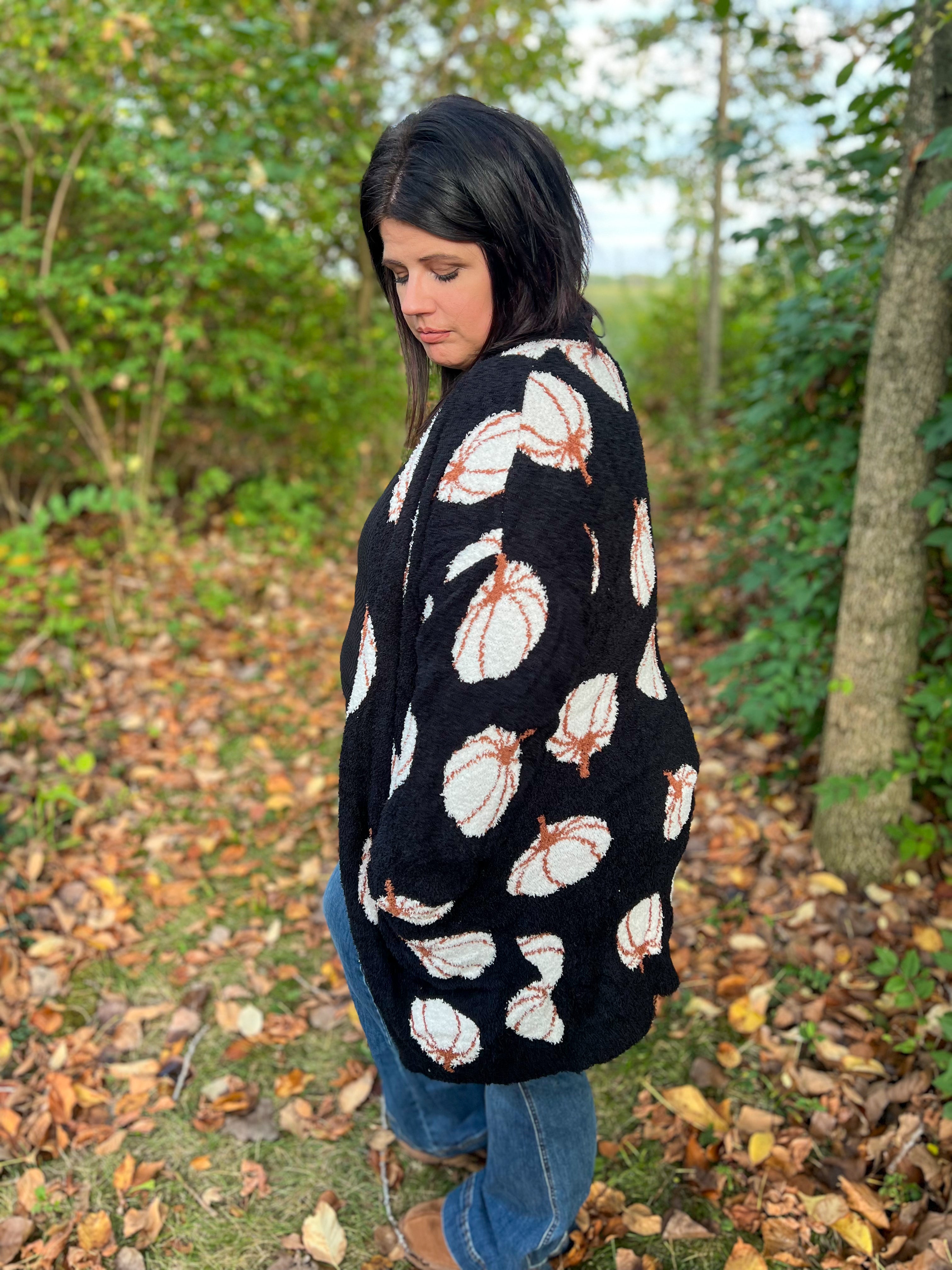 Pumpkin Cloud Cardigan