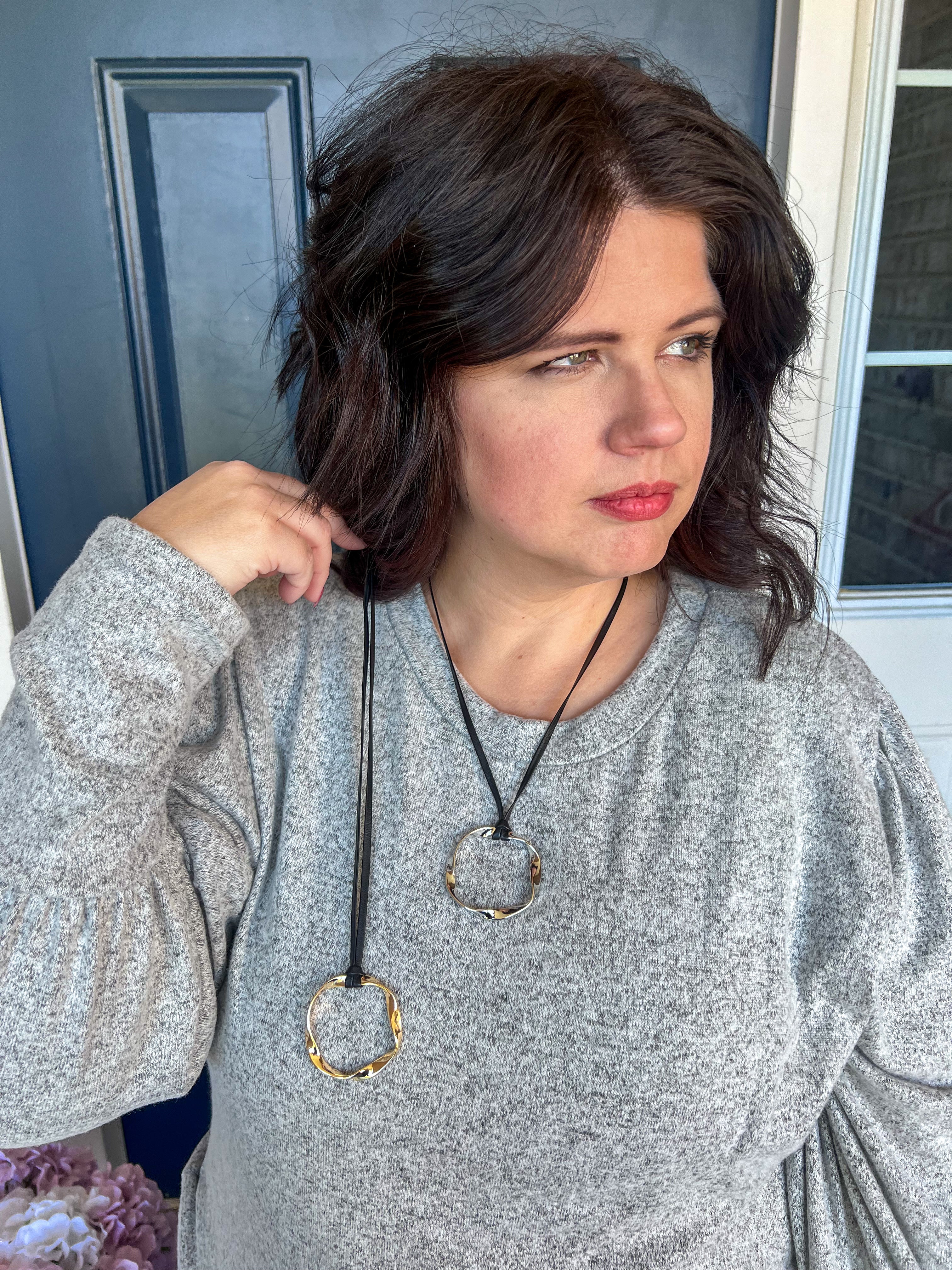 Evermore Pendant Necklace - 2 Colors!