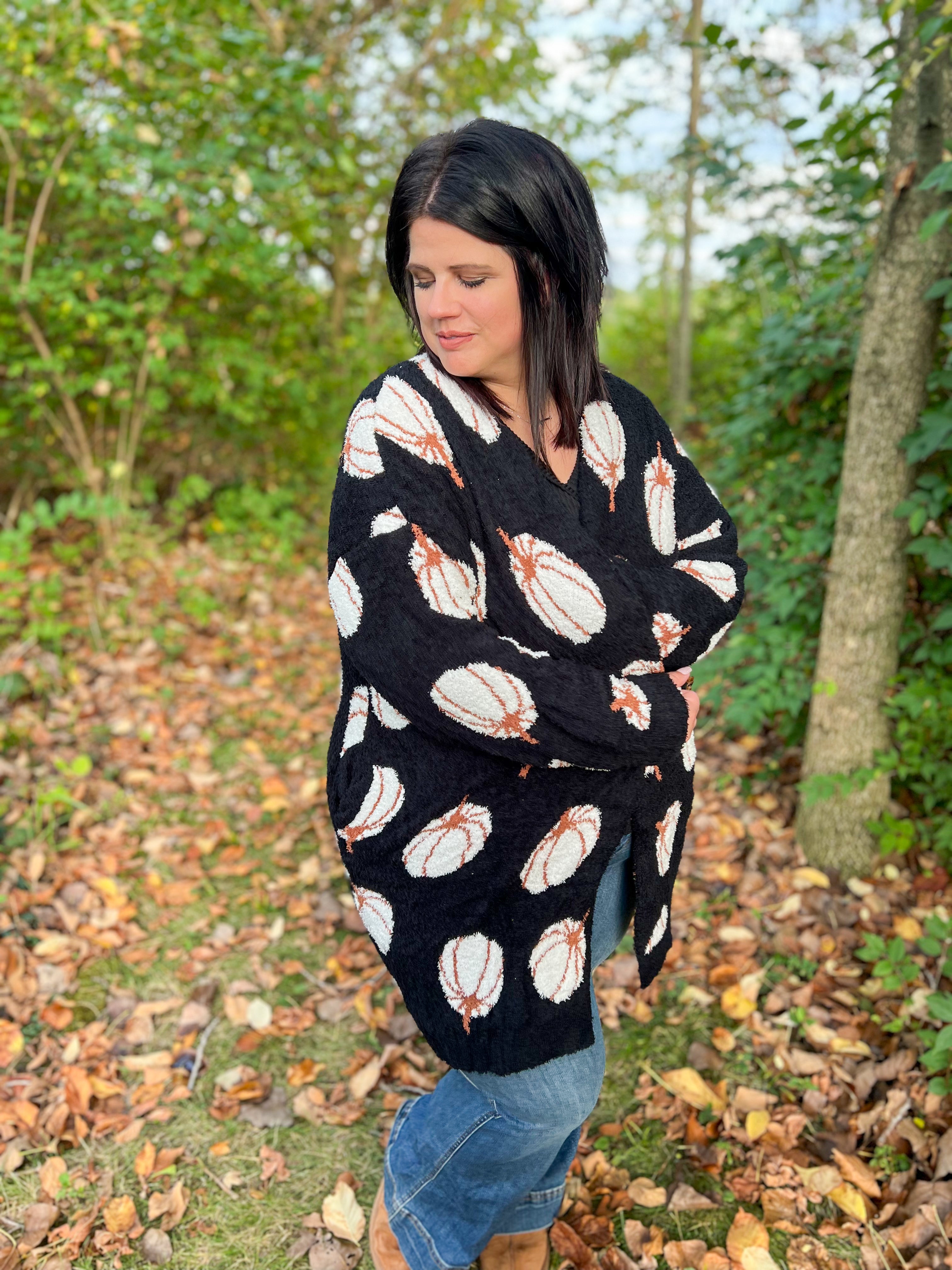 Pumpkin Cloud Cardigan