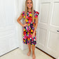 New! Olivia Floral Midi Dress