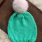 DOORBUSTER Robin Egg Blue Knit Beanie