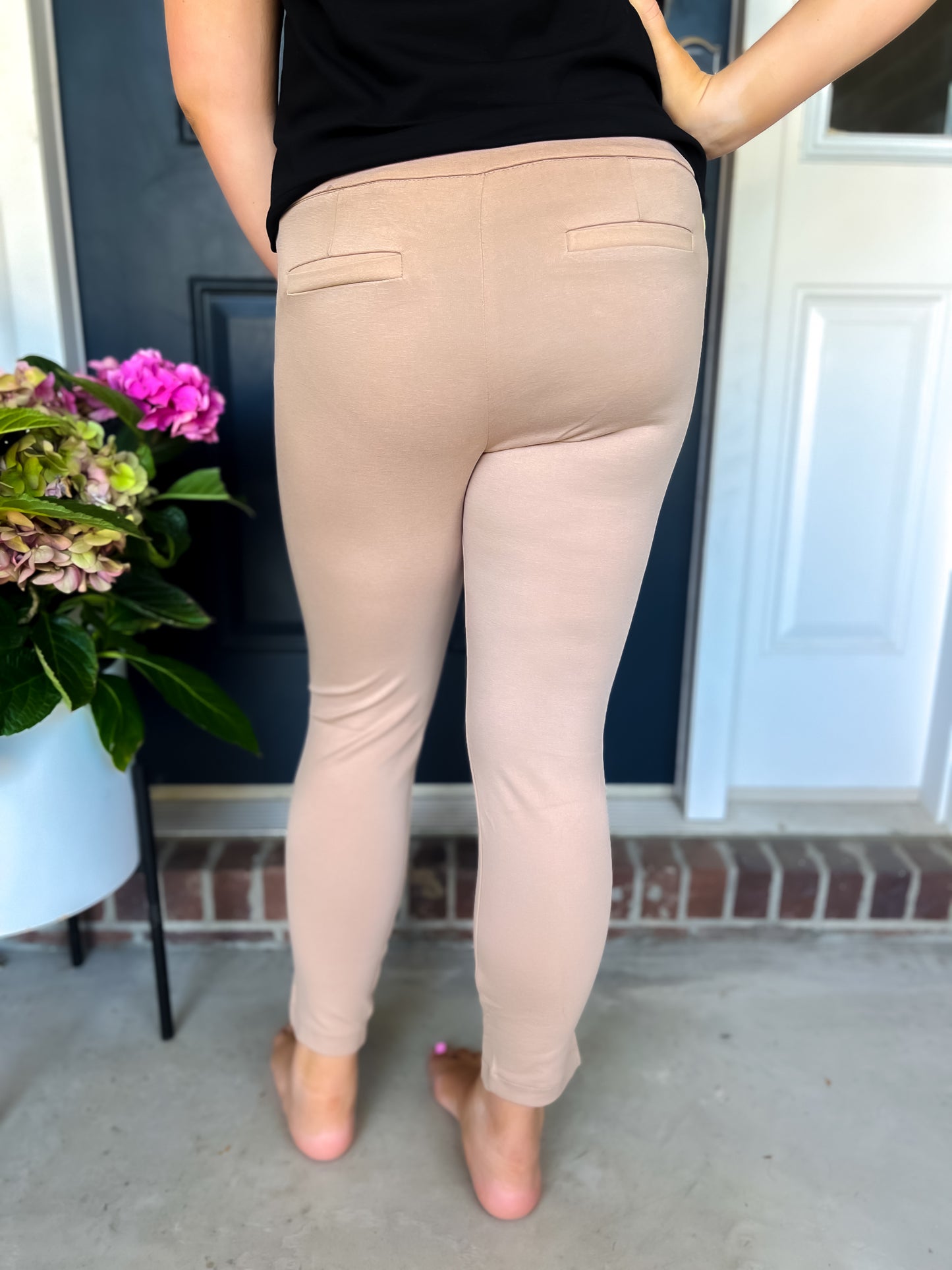 Khaki Magic Skinny Pants